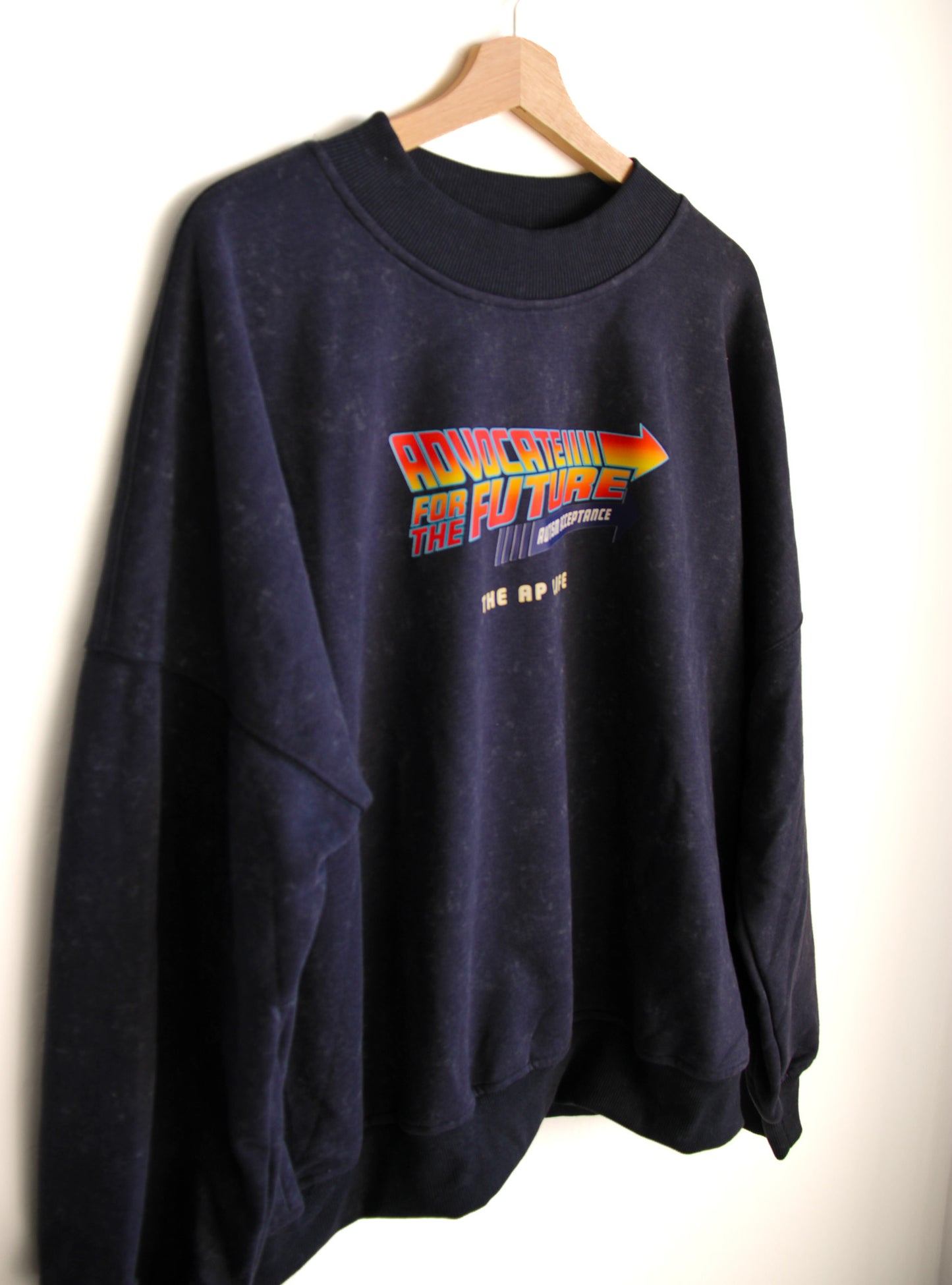 Women's Advocate For The Future Autism Acceptance Oversized Crewneck