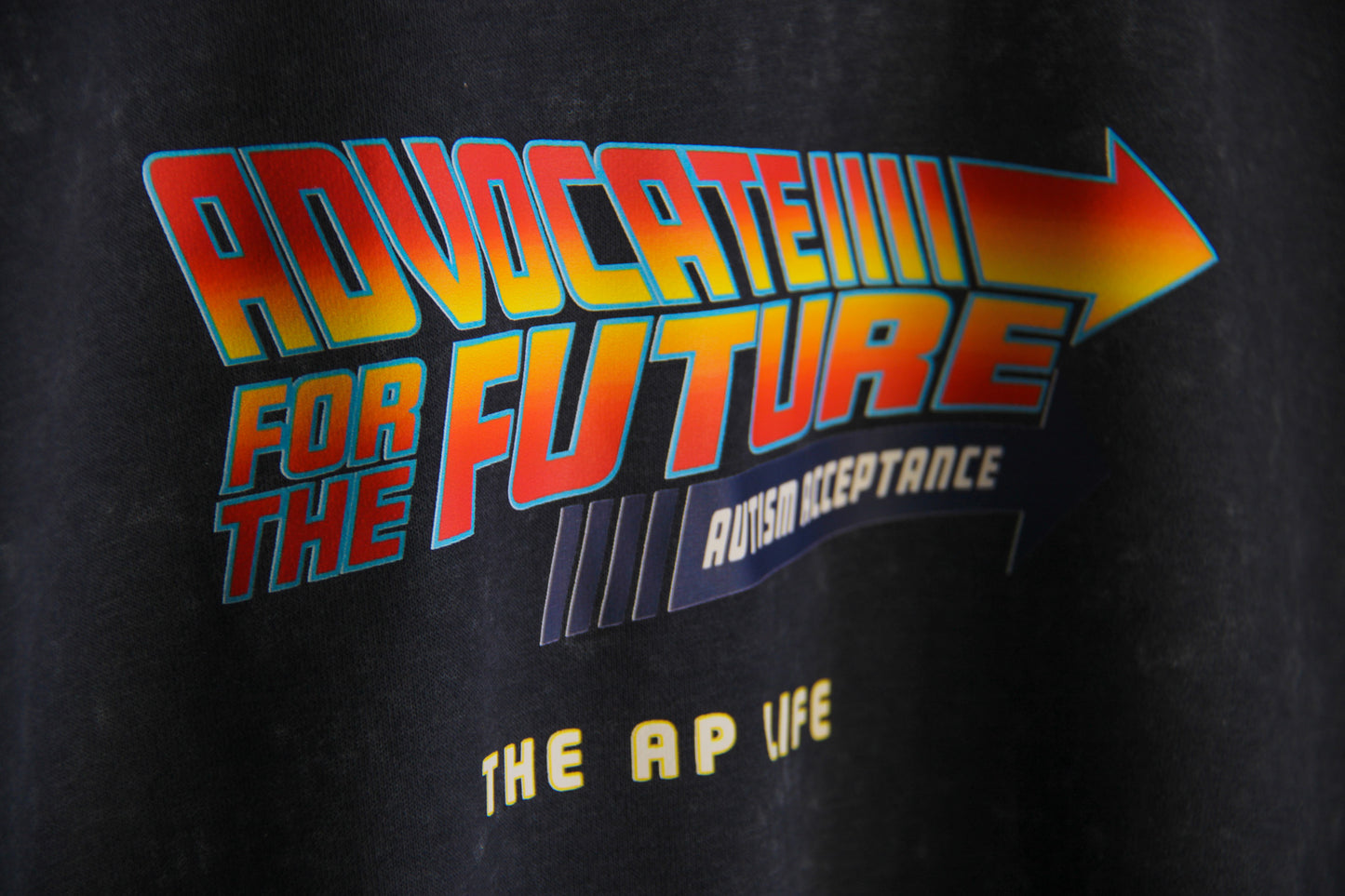 Women's Advocate For The Future Autism Acceptance Oversized Crewneck