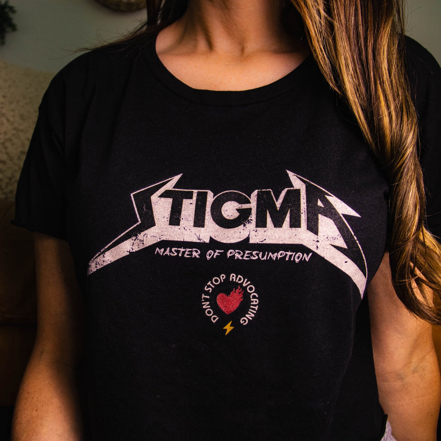 Stigma - Master of Presumption - ND Advocacy - Women's Crop Top