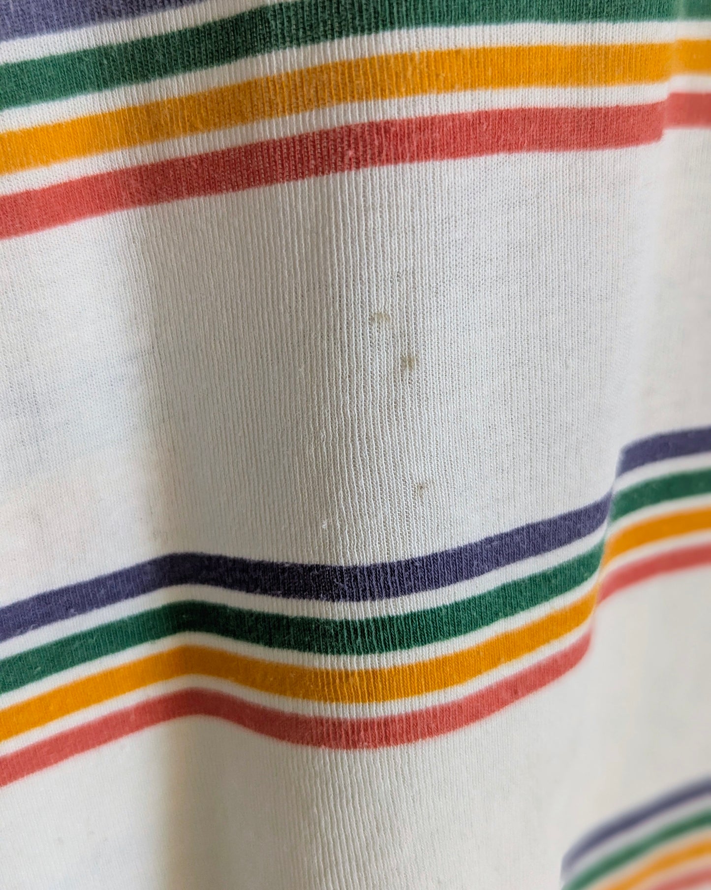 Care About Disability Rights - Women's Striped Ringer Tee (M) - Repurposed Rebels