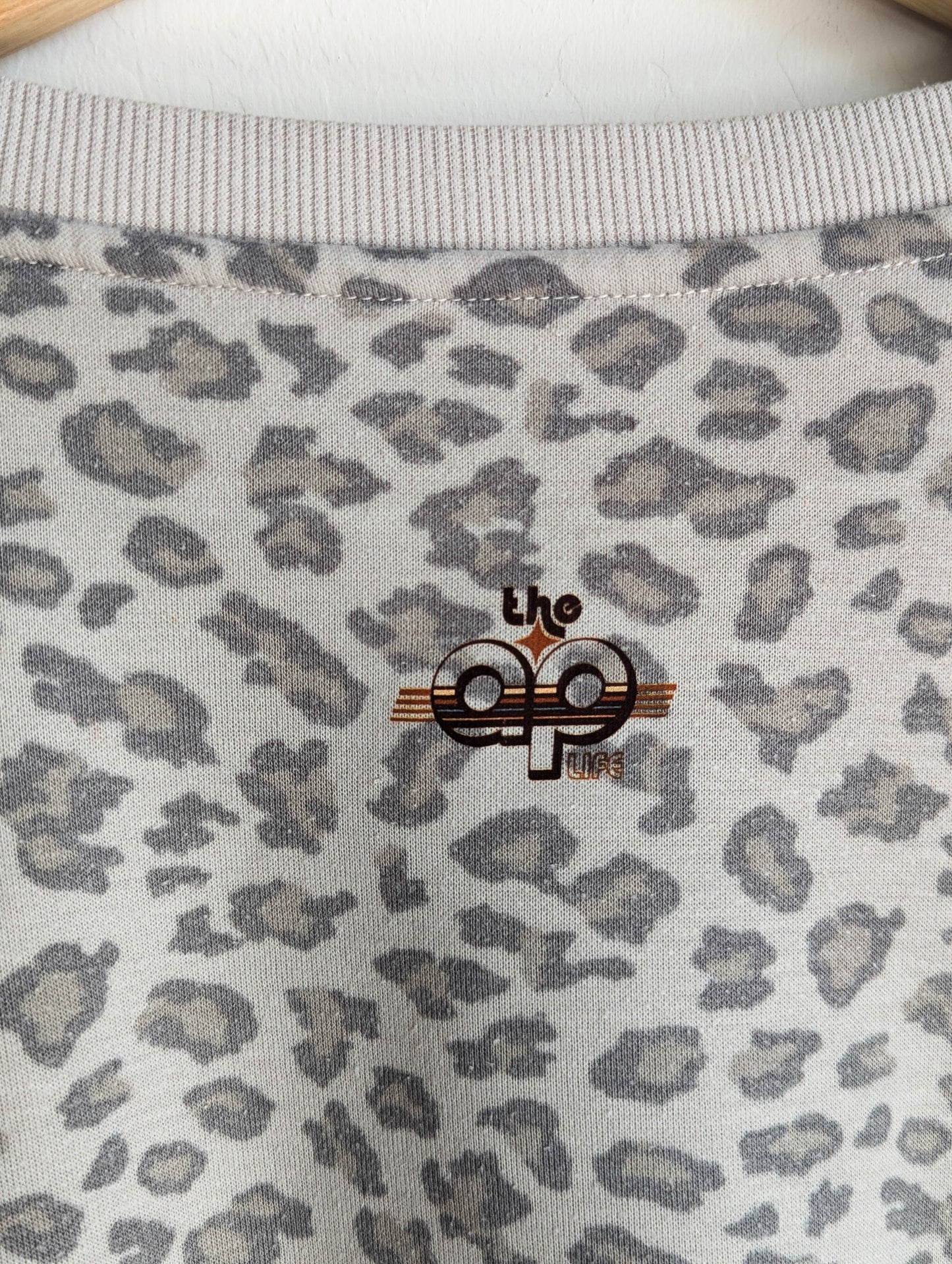 Def Advocating Mama - Women's Leopard Print Short Sleeved Sweatshirt - Repurposed Rebels