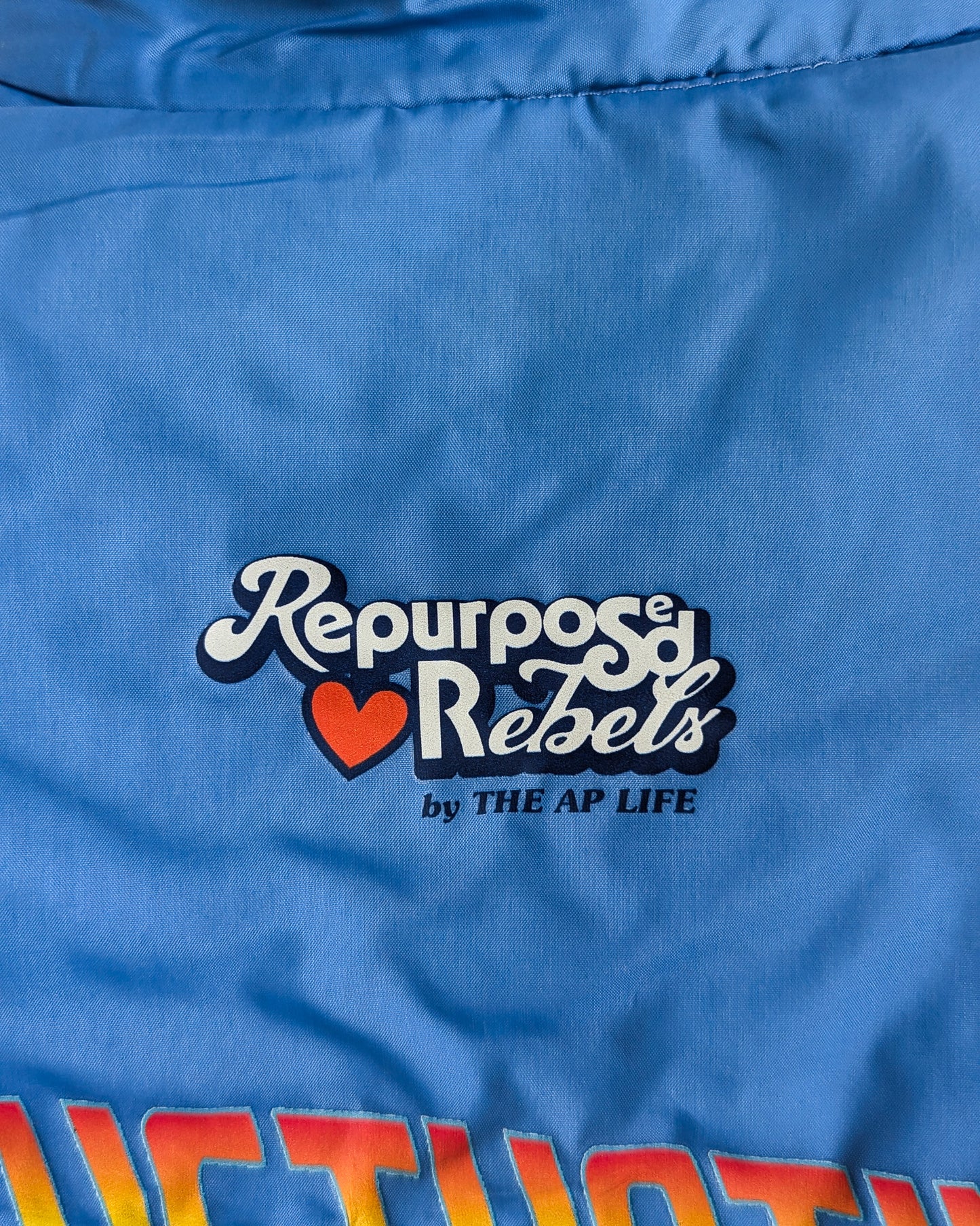 Fluctuating Capacity - Adult Unisex VTG Puffer Vest (S/M)- Repurposed Rebels