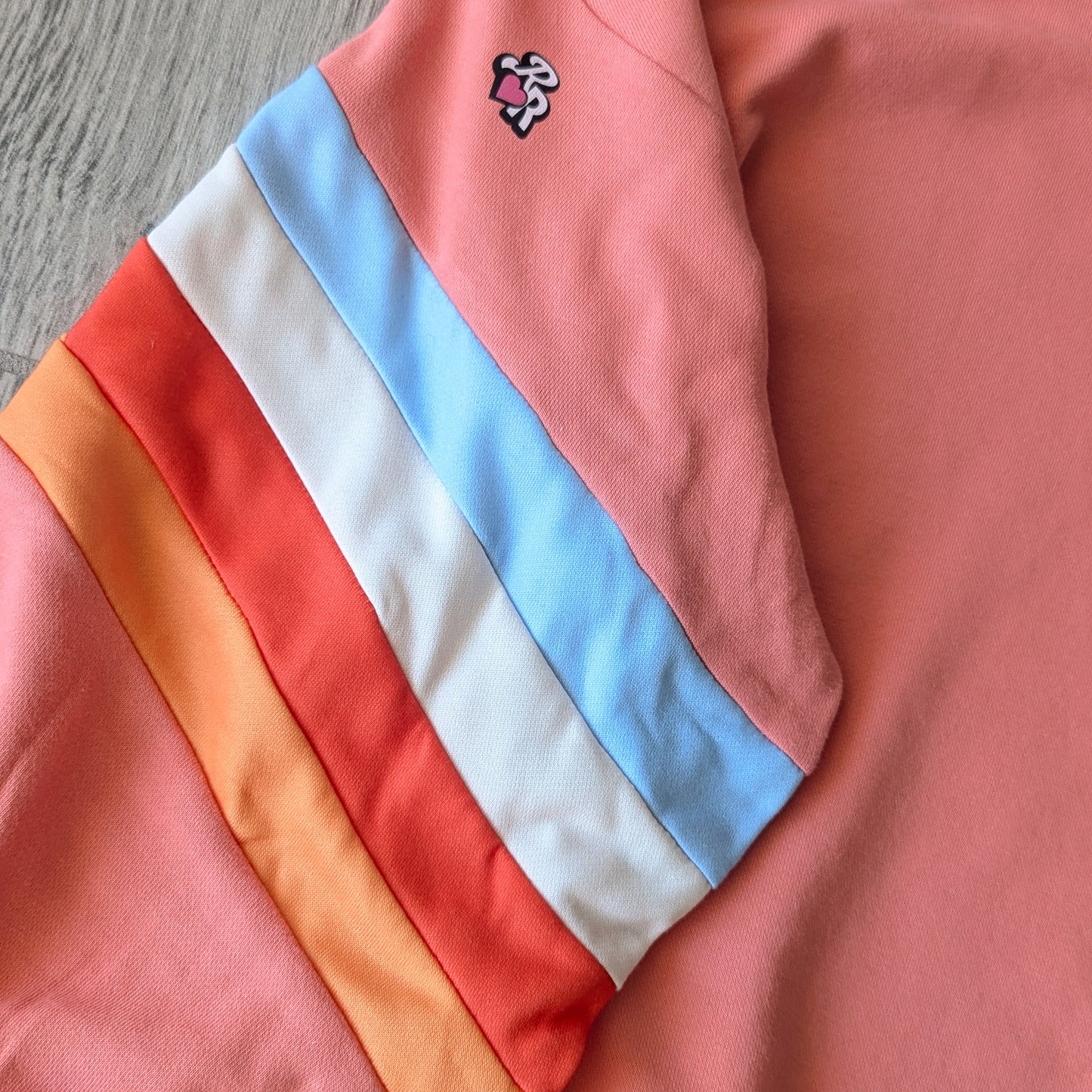 Neurodiversity Spreads Color to the Earth - Women's Colorblock Sweatshirt (XL) - Repurposed Rebels