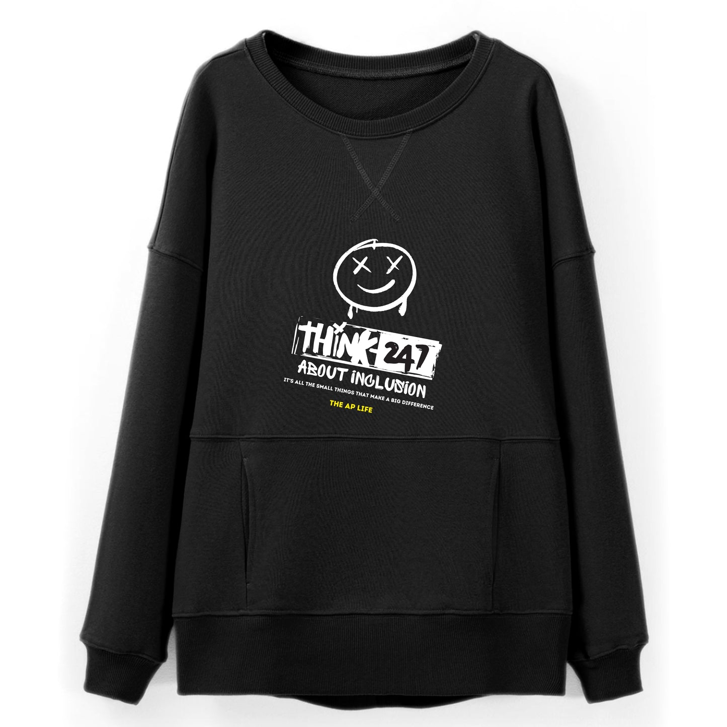 Women's Think247 About Inclusion - It's All The Small Things Crewneck Sweatshirt