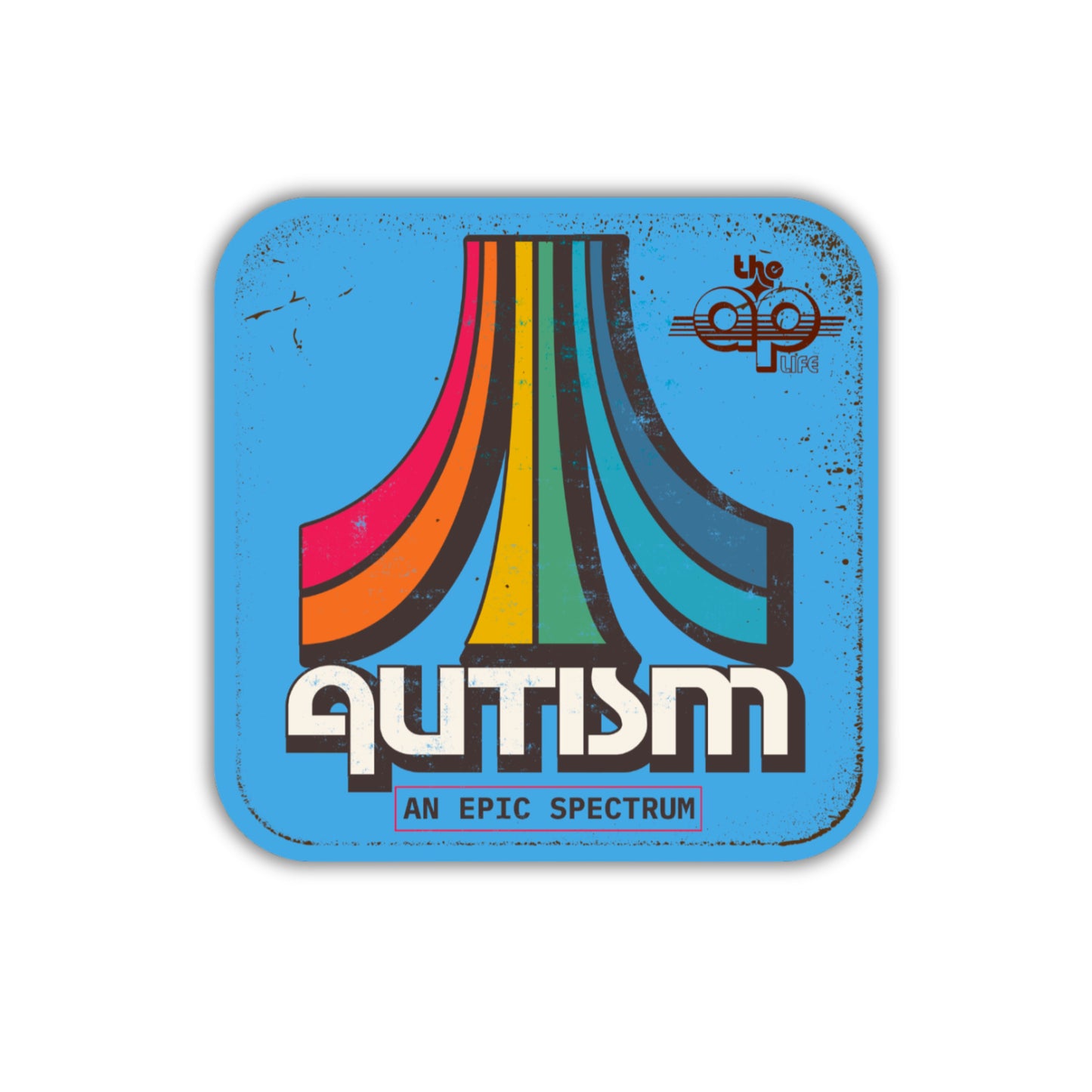 AUTISM - An Epic Spectrum - Matte Square Sticker