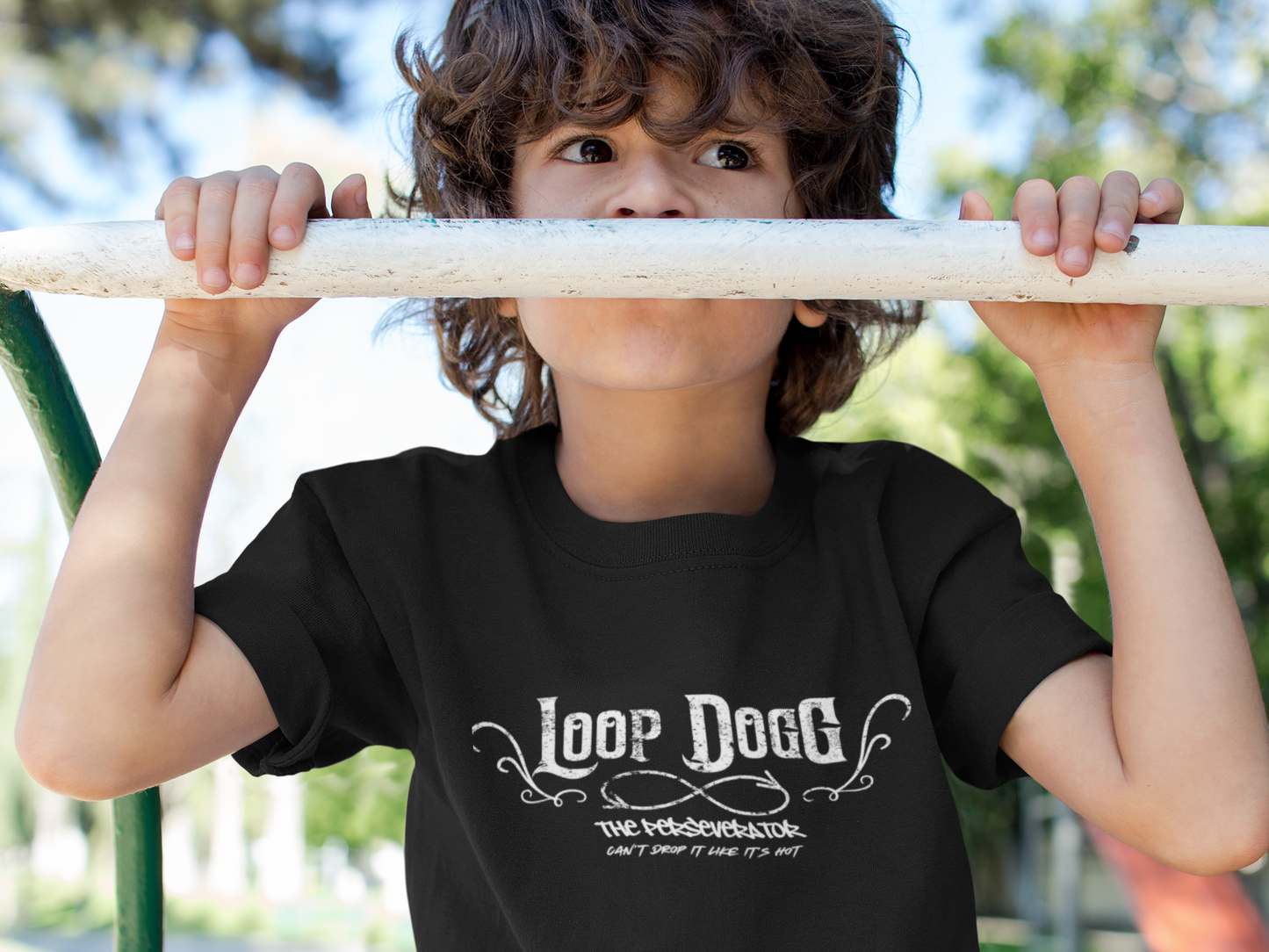 Loop Dogg The Perseverator Can't Drop It Like It's Hot - Youth Unisex Jersey Tee