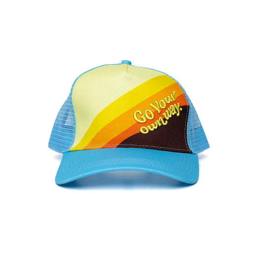 Go Your Own Way Retro 80s Style Trucker Hat