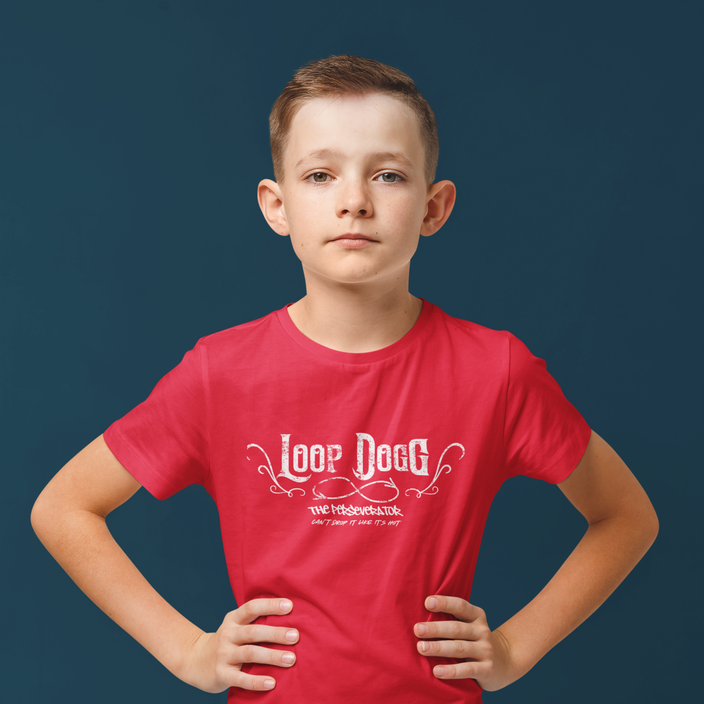 Loop Dogg The Perseverator Can't Drop It Like It's Hot - Youth Unisex Jersey Tee