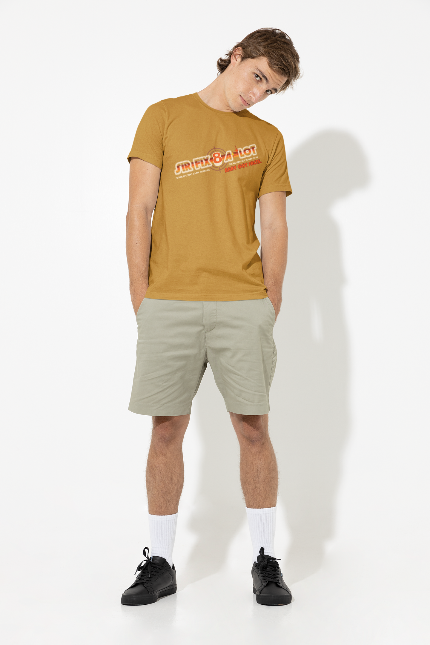 Sir Fix8-A-Lot Baby Got Facts - Adult Unisex Jersey Short Sleeve Tee