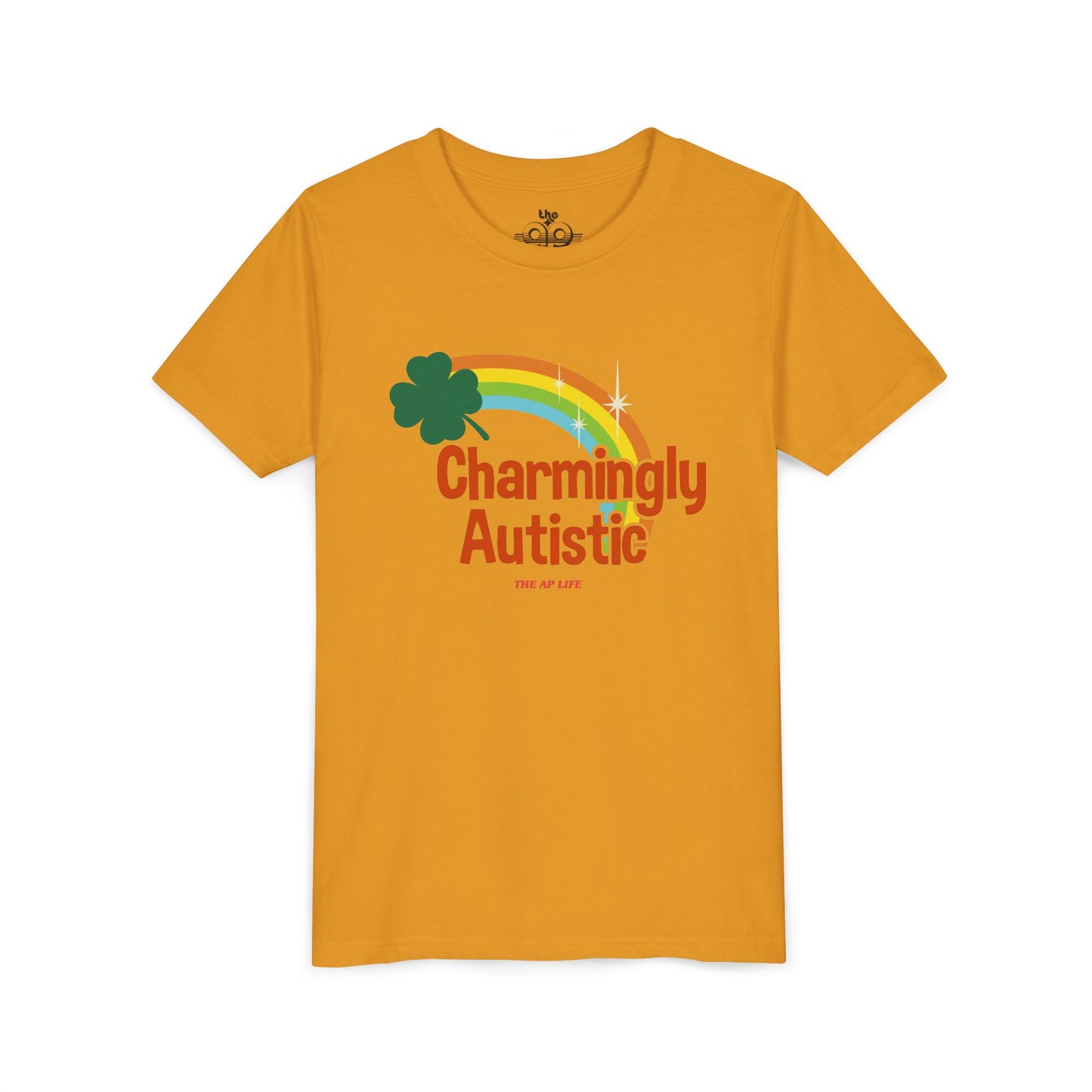 Charmingly Autistic - Youth Unisex Short Sleeve Tee