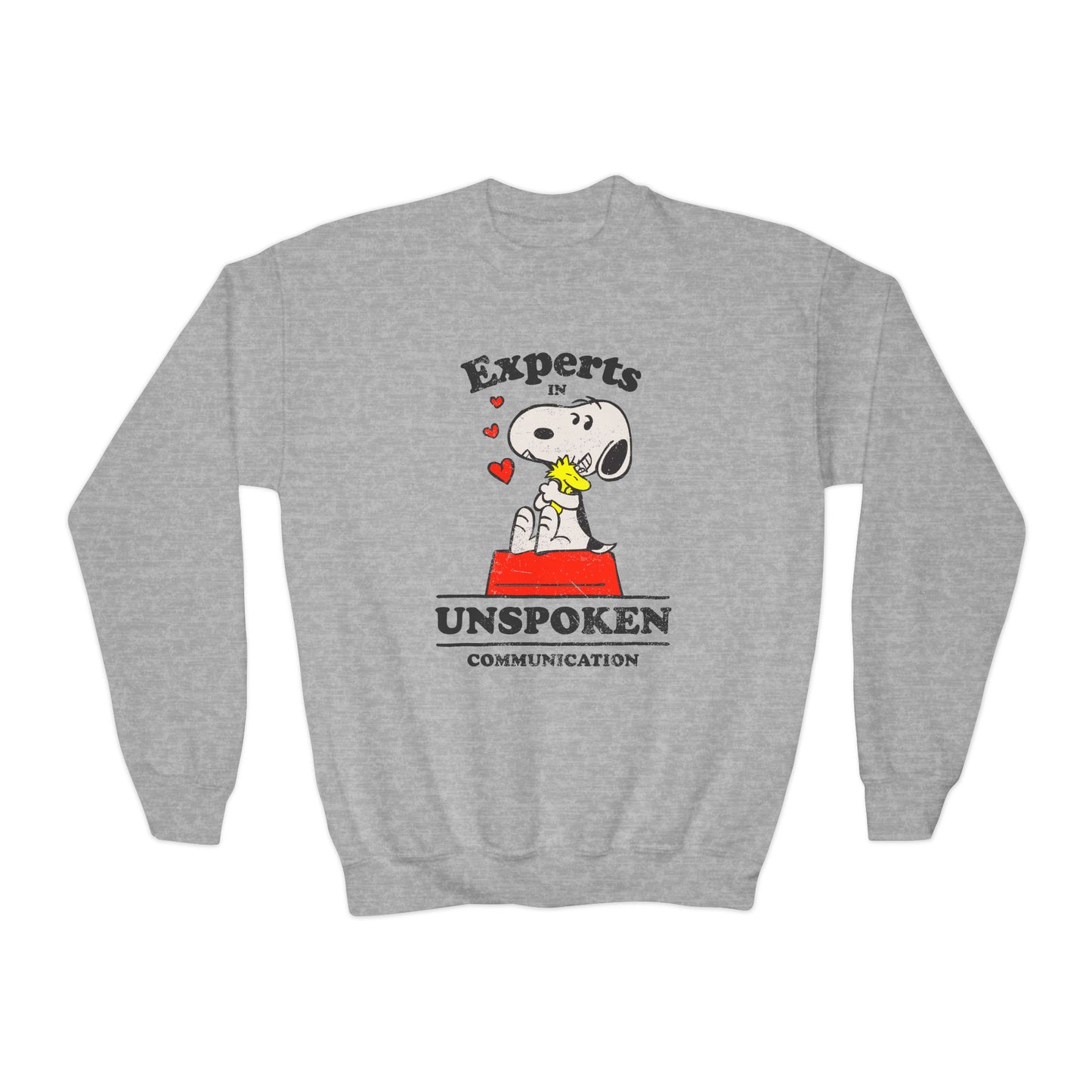 Experts in Unspoken Communication - Youth Crewneck Sweatshirt