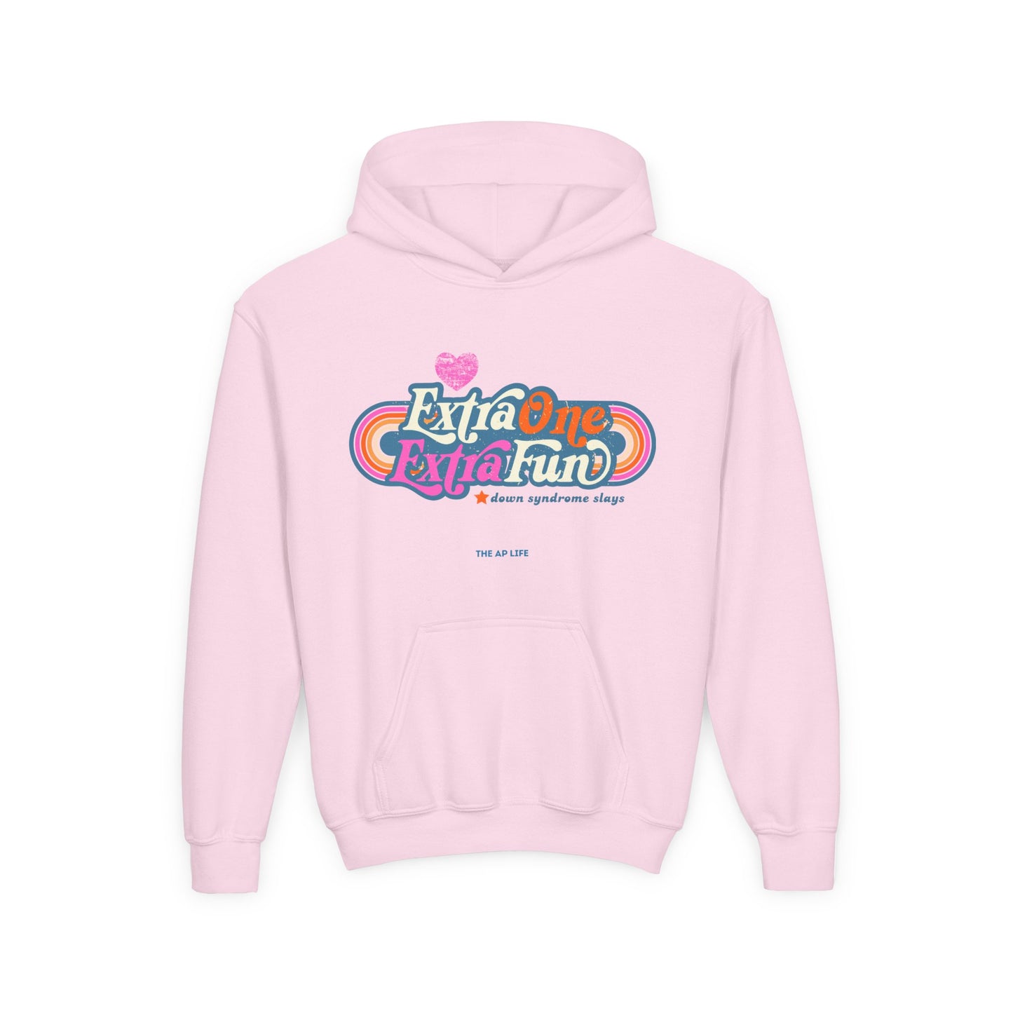 Extra One, Extra Fun DS Awareness - Youth Unisex Hoodie