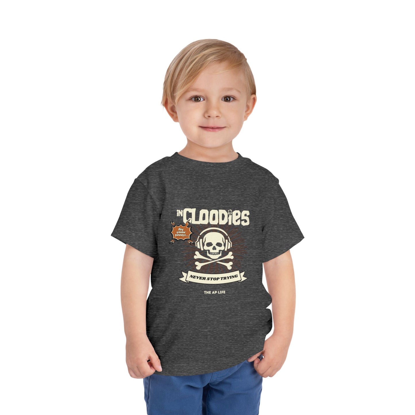 InCloodies Never Stop Trying (to include) - Toddler Short Sleeve Tee