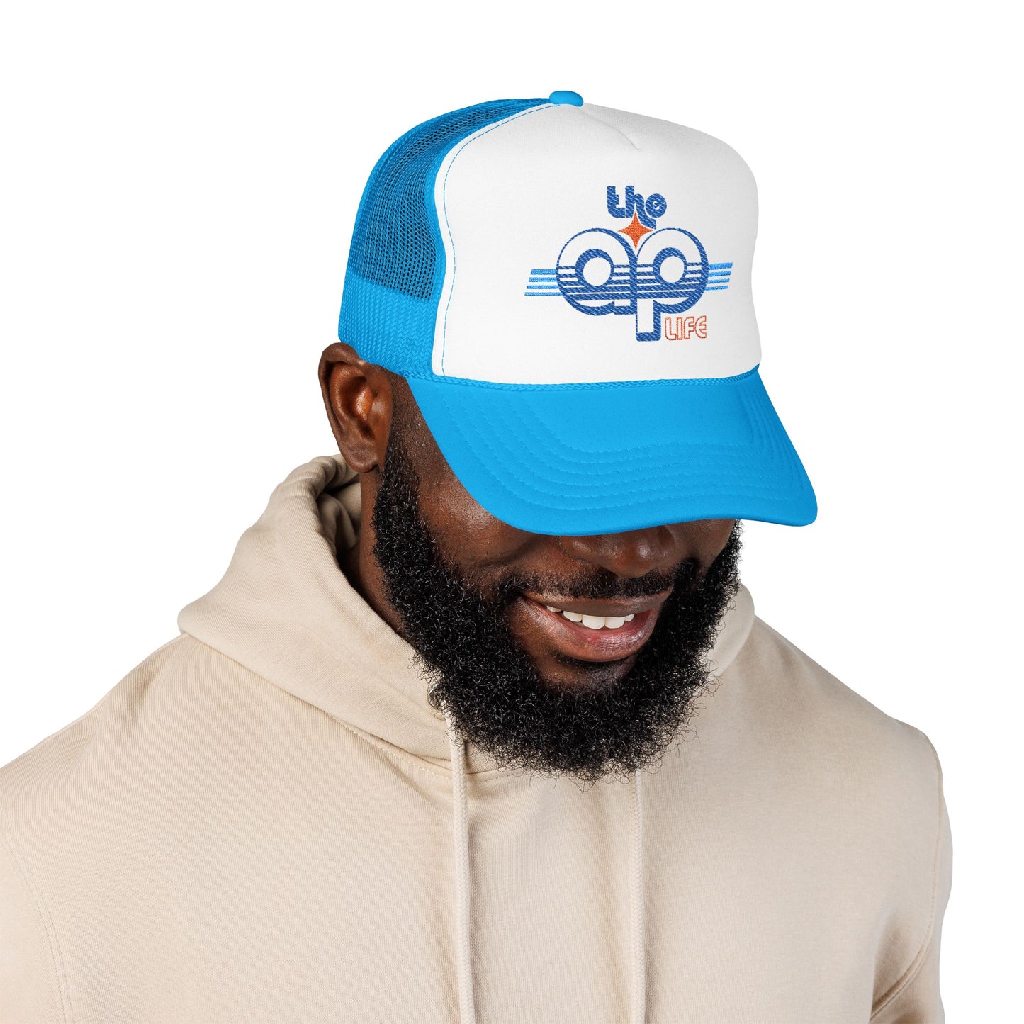 The AP Life - Adult Unisex Foam Trucker Hat (Embroidered)