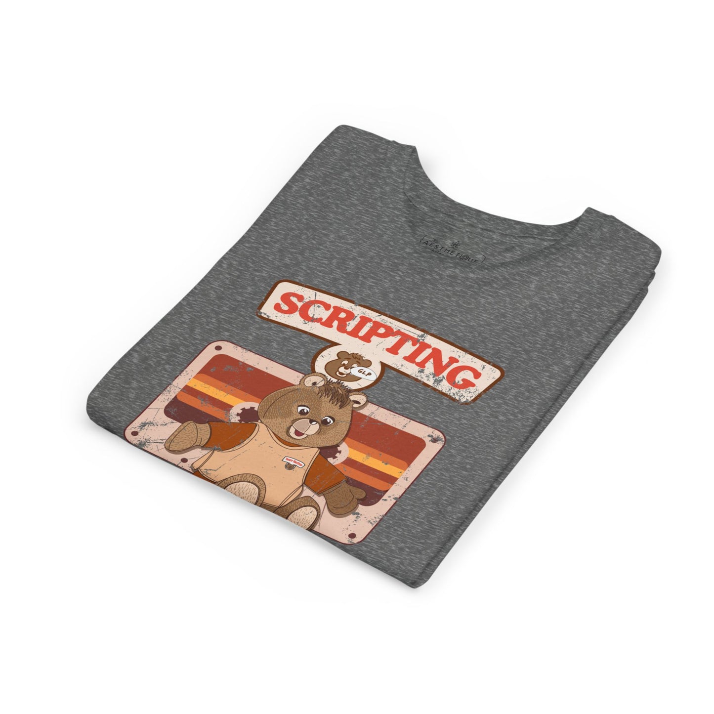 Scripting is Iconic - GLP - Teddy RecSpin - Youth Unisex Jersey Tee