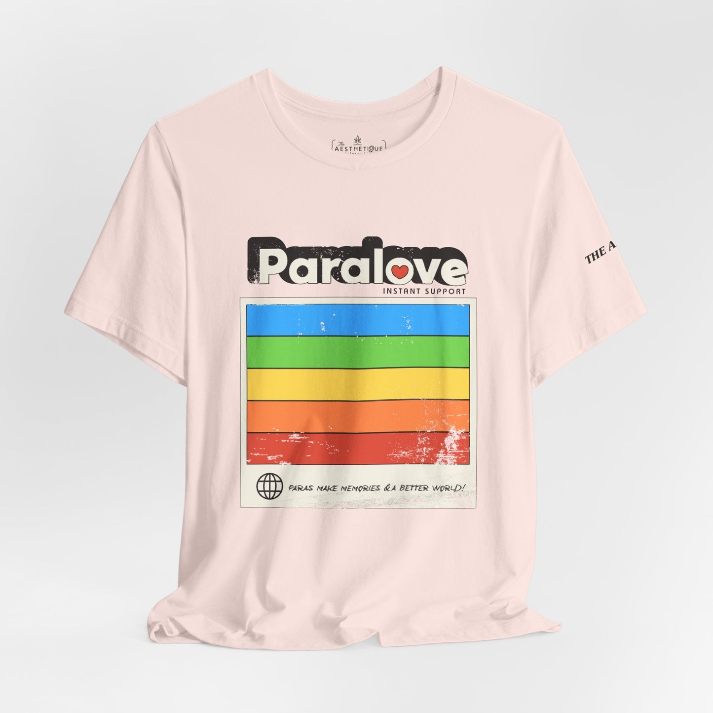 Para Love - Instant Support - Adult Unisex Jersey Short Sleeve Tee