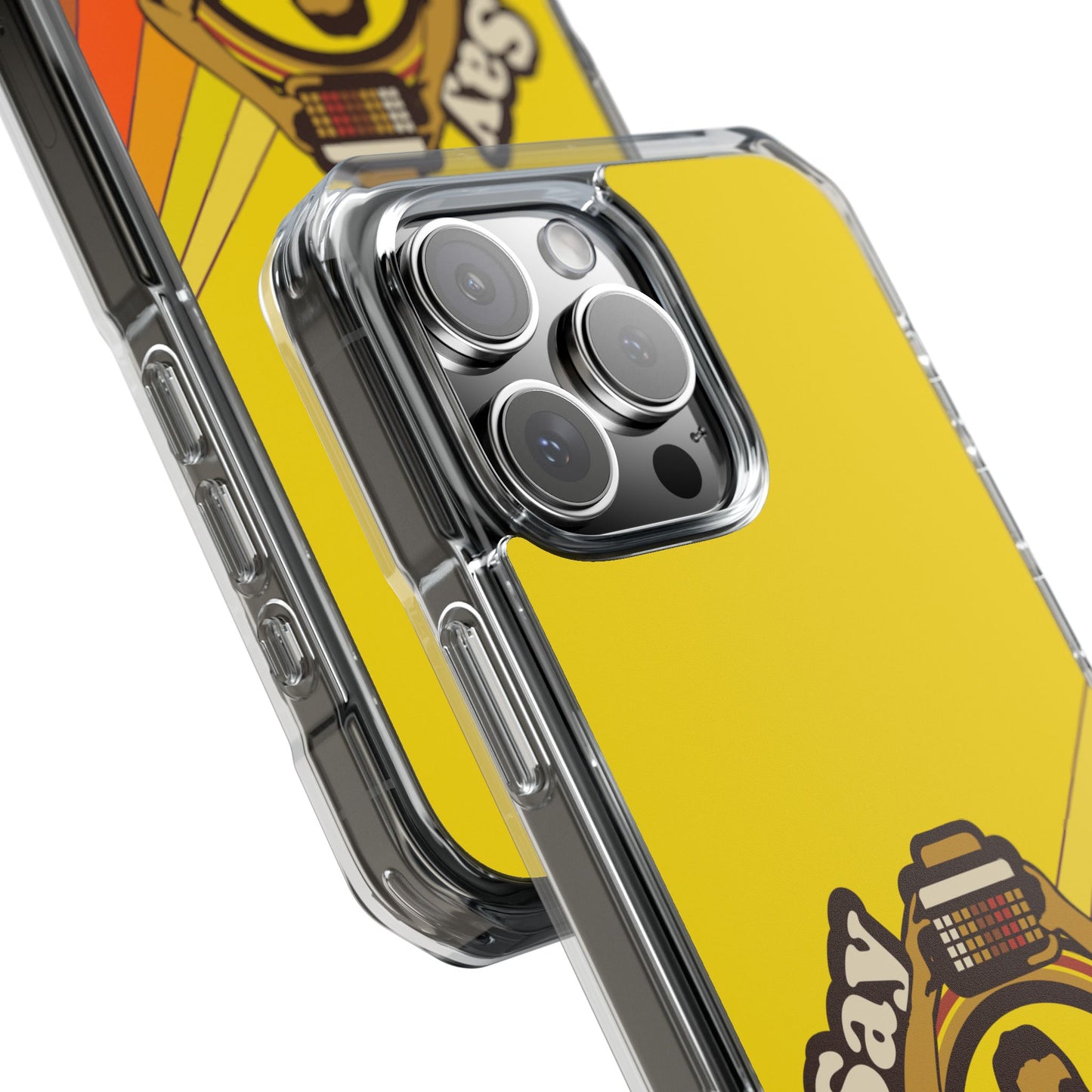Say Anything - AAC - Lilly's Voice + The AP Life Collab - MagSafe® Clear Impact Case for iPhone