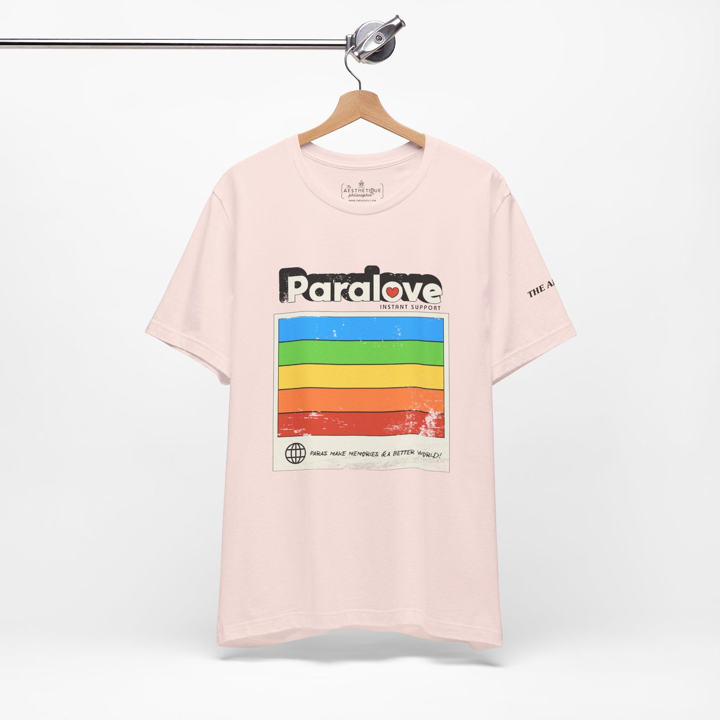 Para Love - Instant Support - Adult Unisex Jersey Short Sleeve Tee