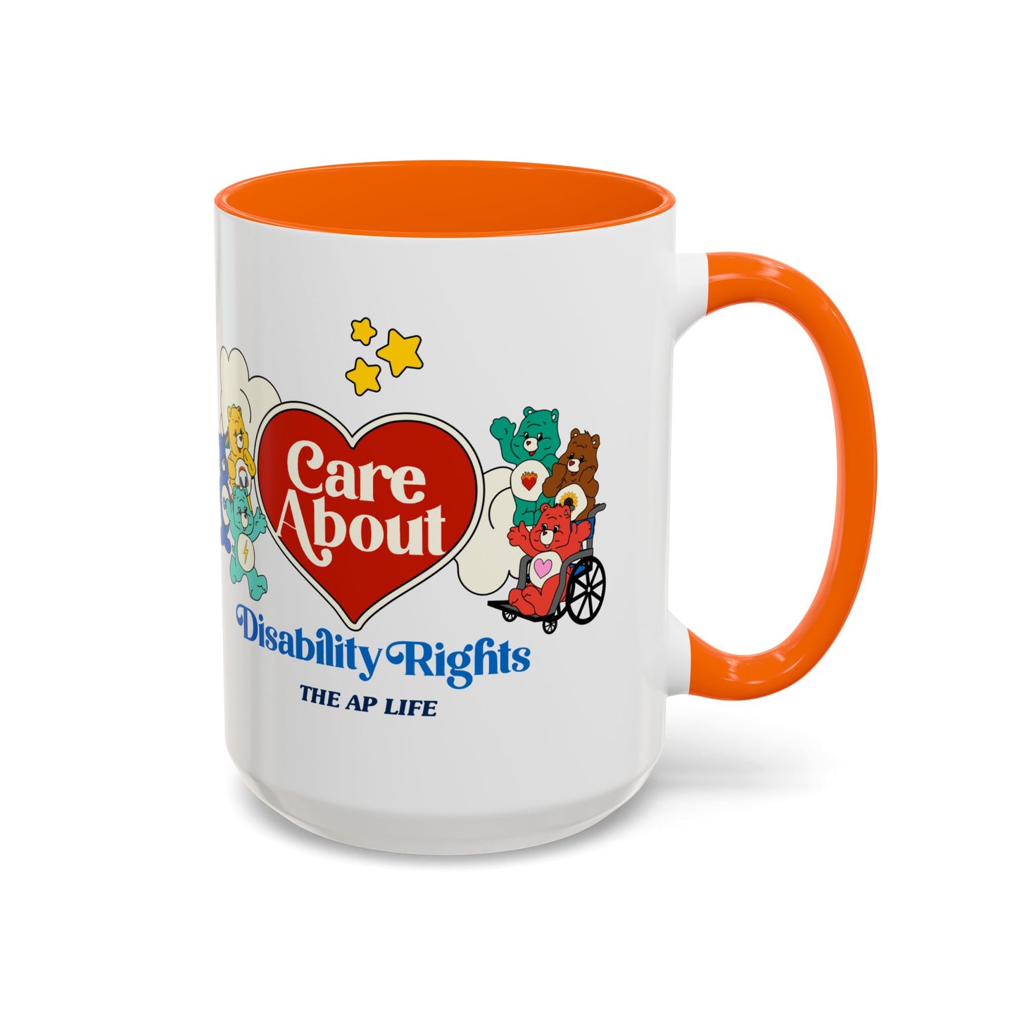 Care About ADHD - Disability Rights Accent Coffee Mug (11, 15oz)