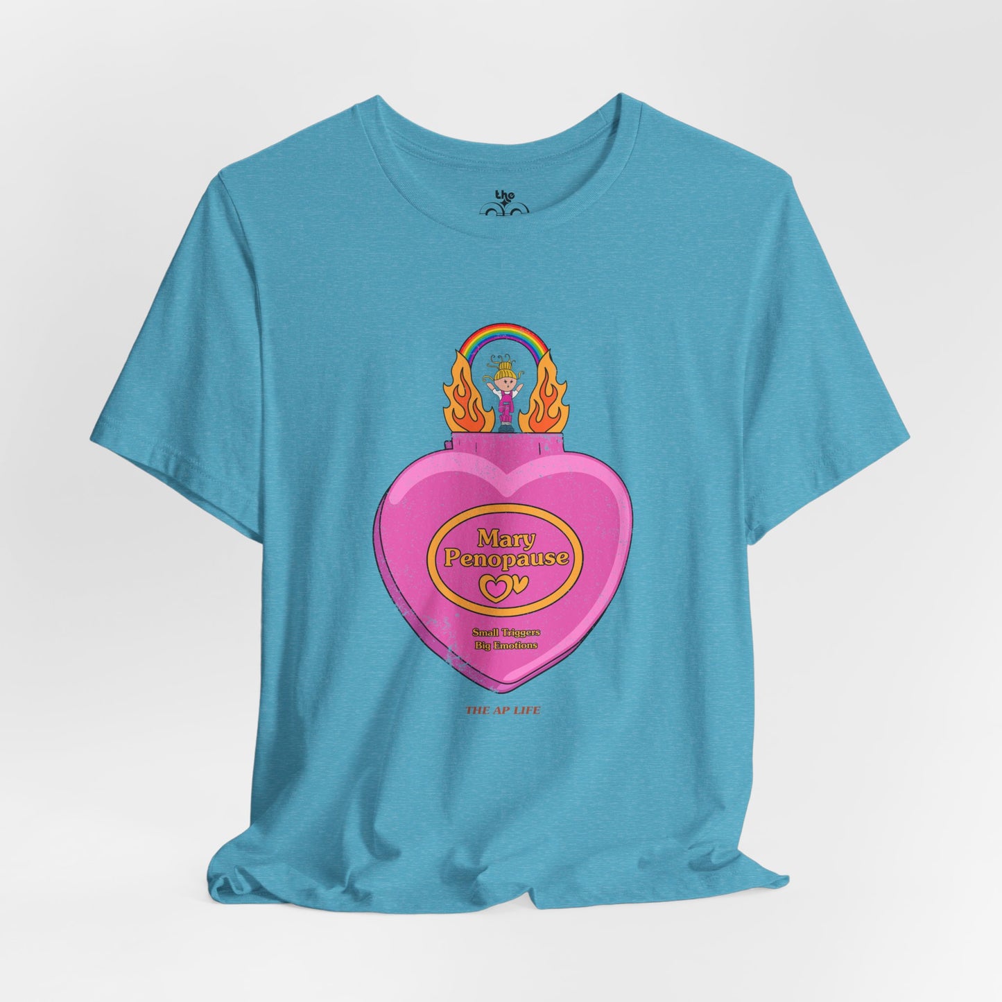 Mary Penopause - Small Triggers, Big Emotions - Adult Unisex Jersey Short Sleeve Tee