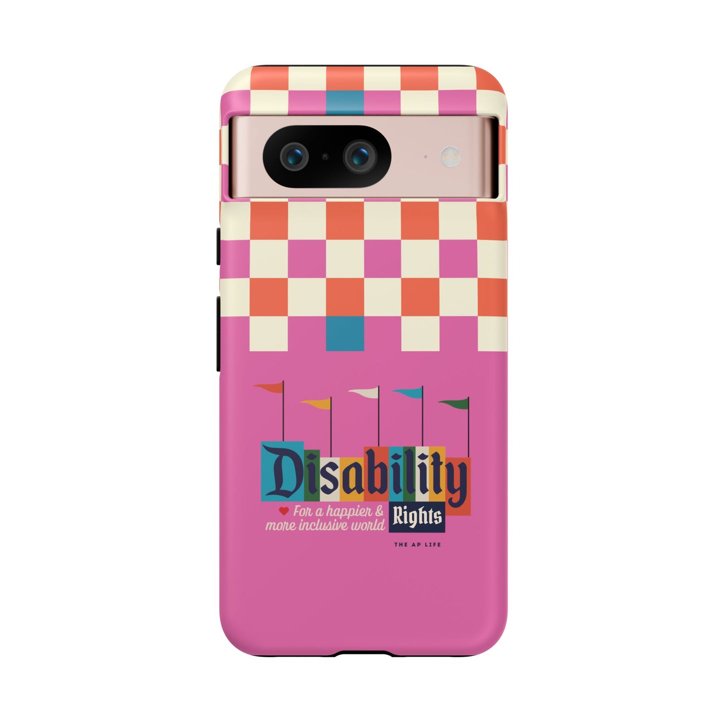Disability Rights for a Happier & More Inclusive World - Android Phone Case for Google Pixel & Samsung Phones