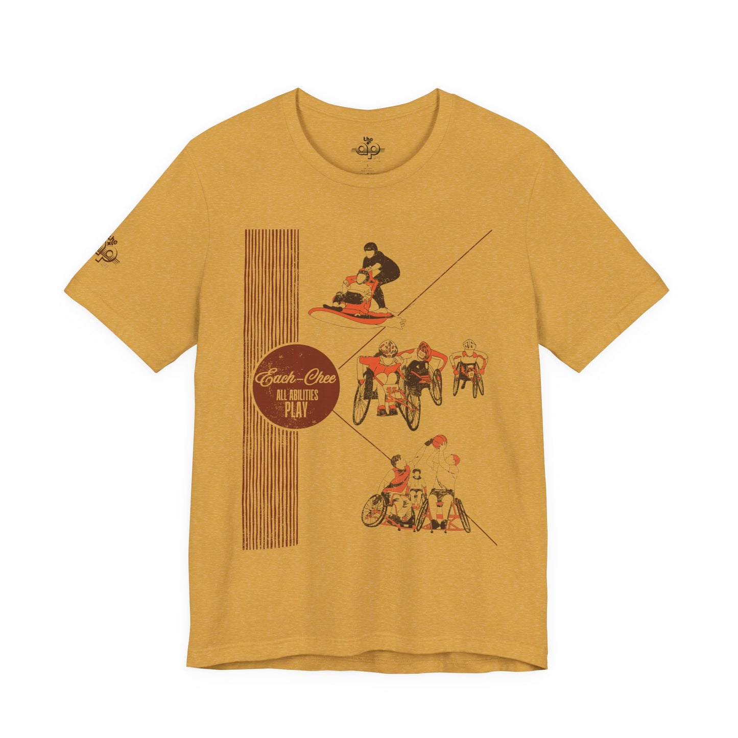 Each-Chee - All Abilities Play - Adult Unisex Jersey Short Sleeve Tee