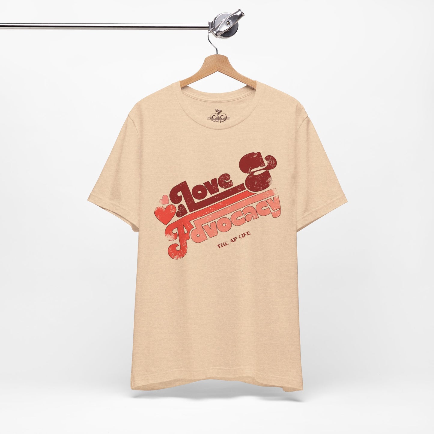 Love & Advocacy - Adult Unisex Jersey Short Sleeve Tee