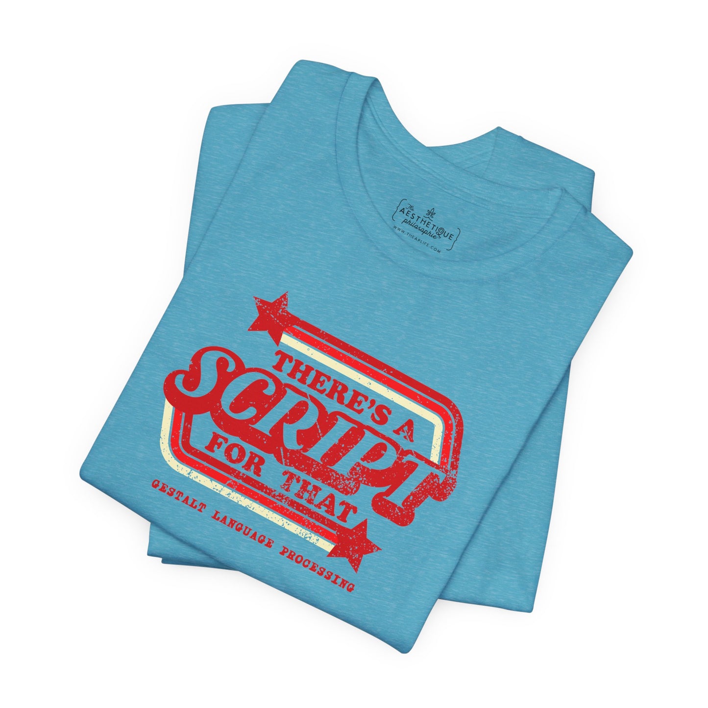 Vintage Script Graphic Tee - Perfect for Casual Wear