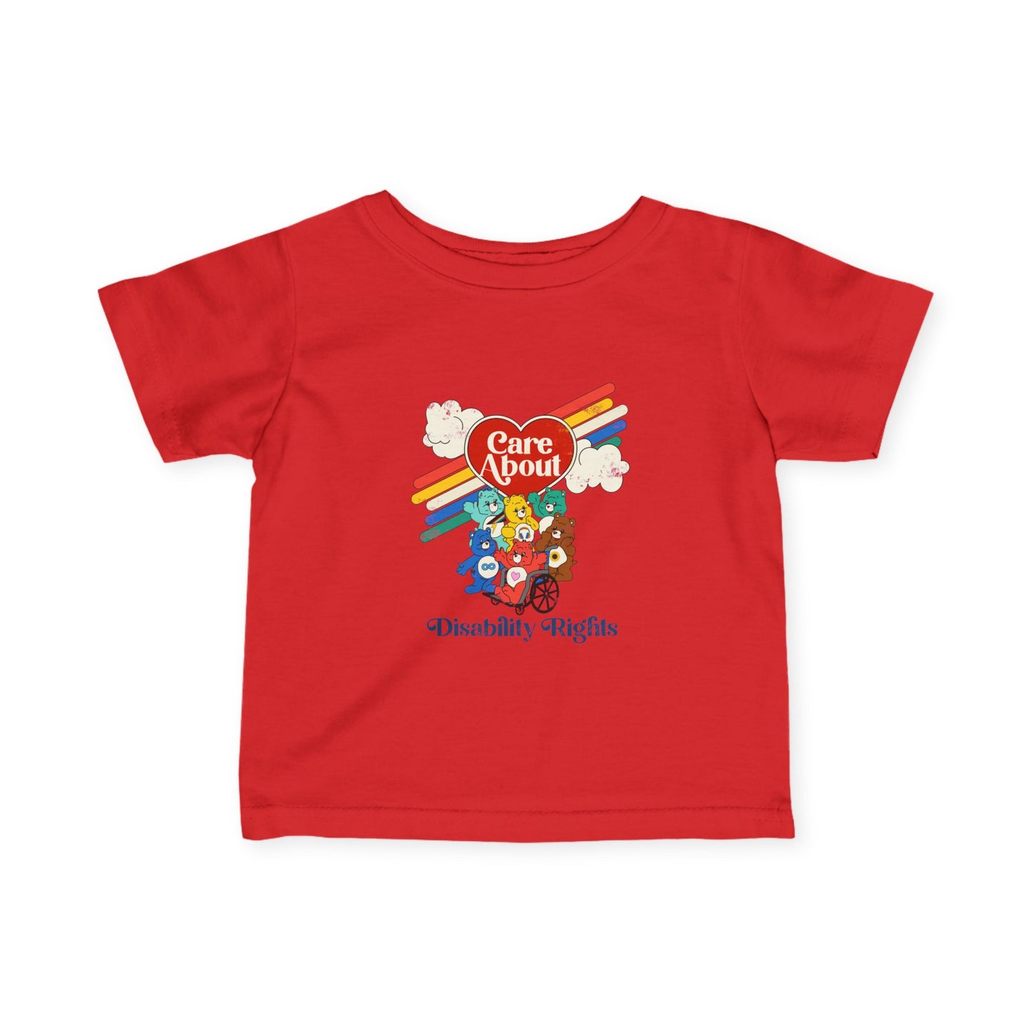 Care About Disability Rights - Baby Infant Fine Jersey Tee