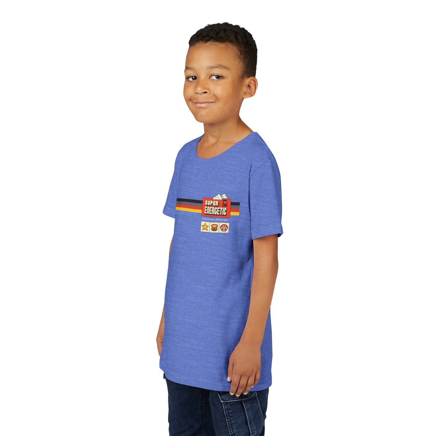 Super Energetic - Despite My Limited Diet - Youth Unisex Short Sleeve Tee