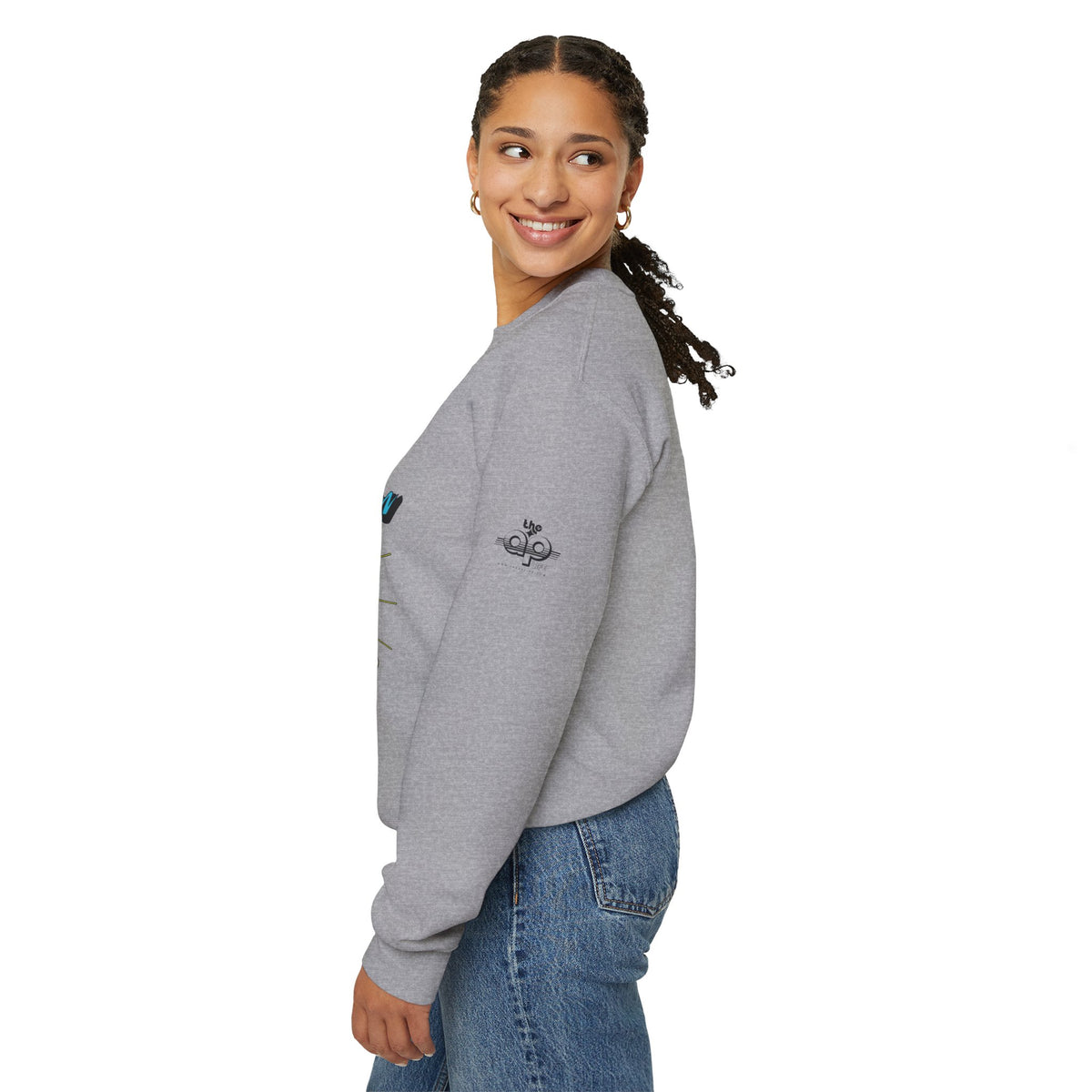 Side Questrian - Procrastination is When the Magic Happens - Adult Unisex Heavy Blend™ Crewneck Sweatshirt