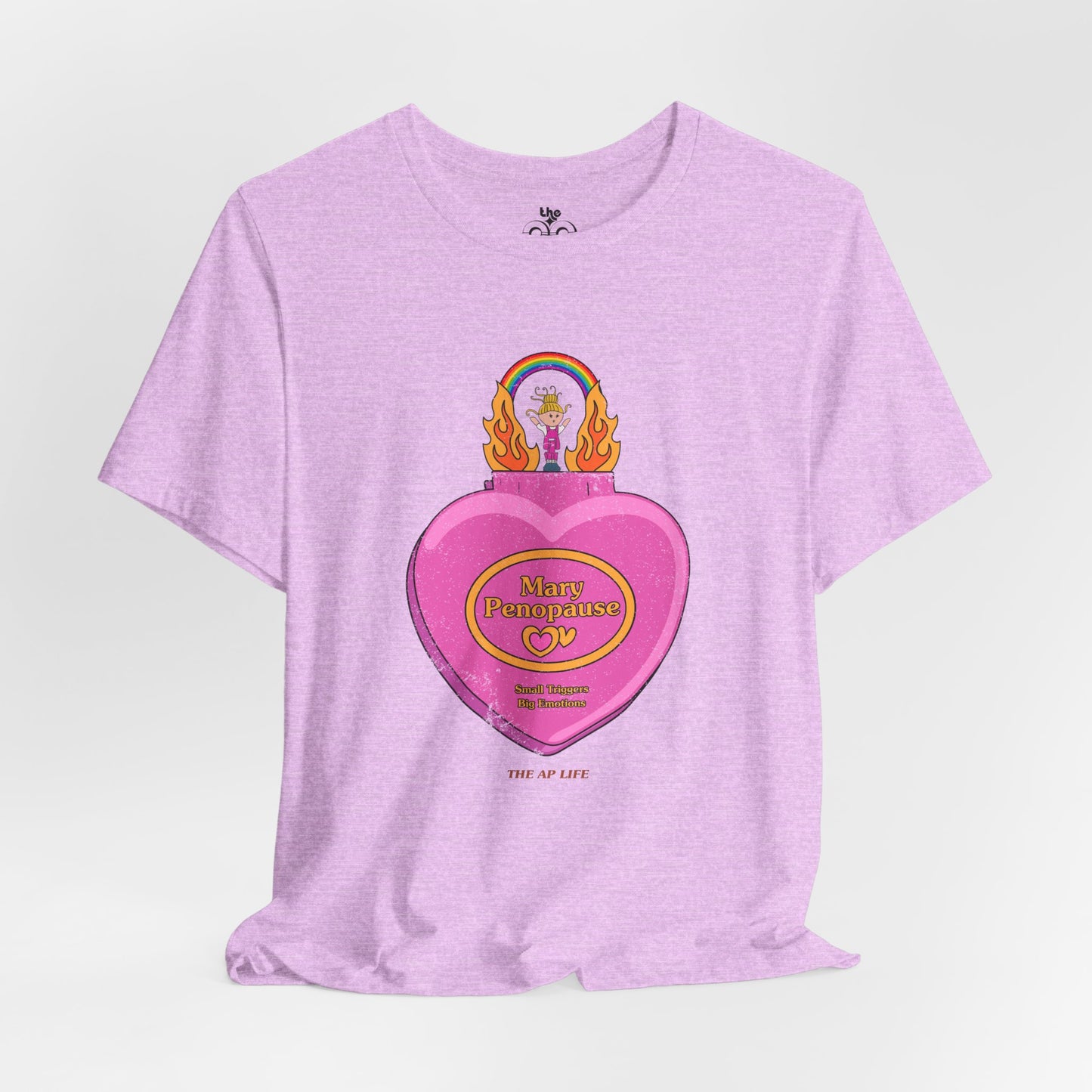 Mary Penopause - Small Triggers, Big Emotions - Adult Unisex Jersey Short Sleeve Tee