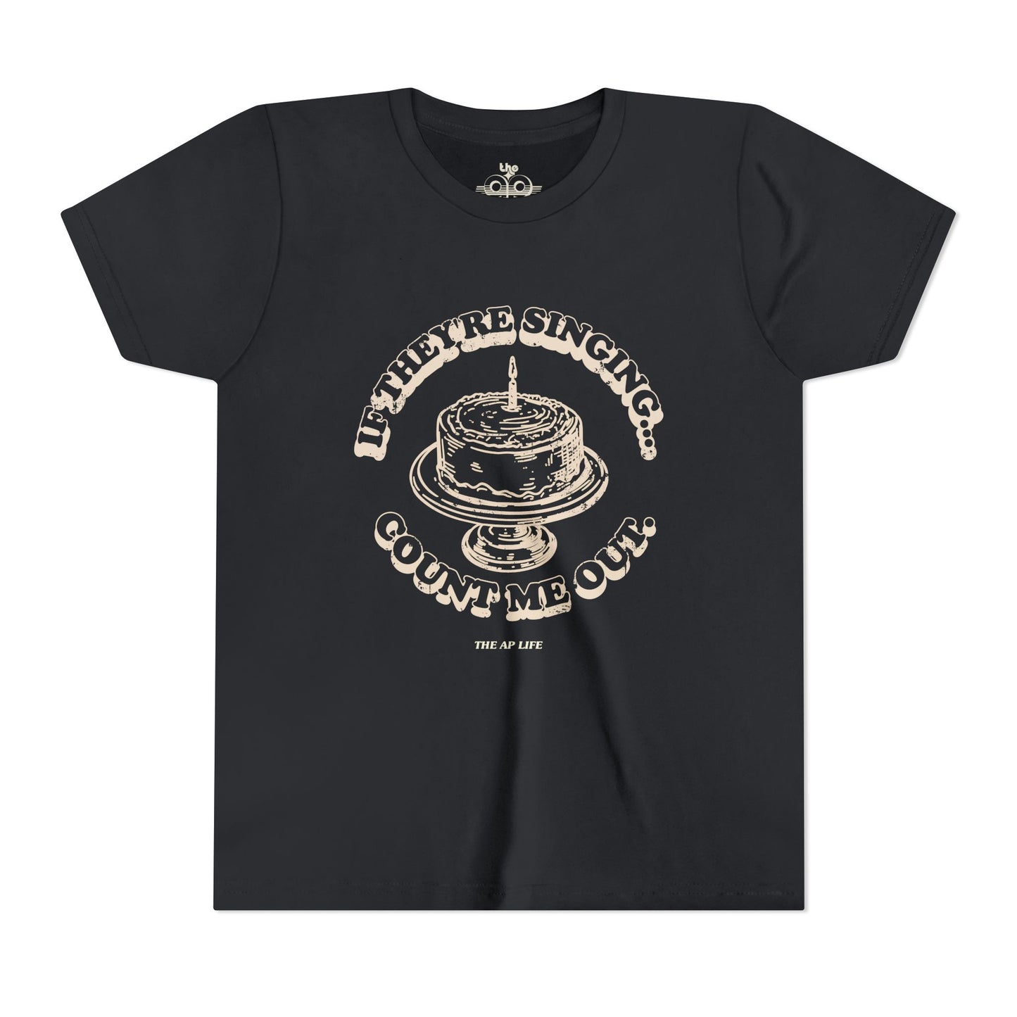 If They're Singing... Count Me Out - Unisex Youth Short Sleeve Tee