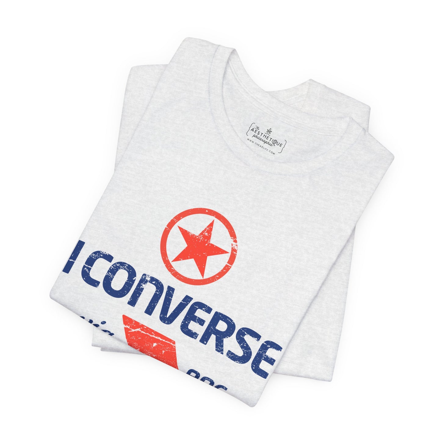 I Converse Via AAC - Unisex Jersey Short Sleeve Tee