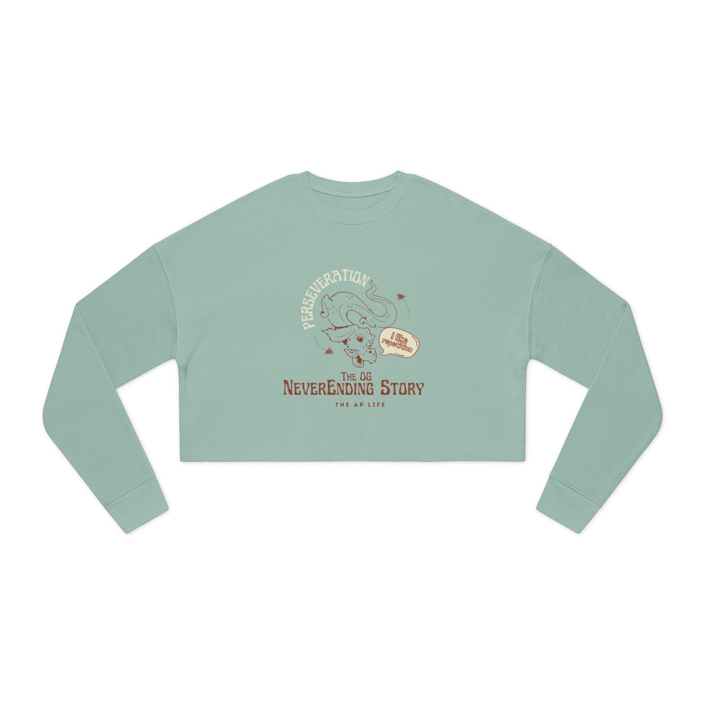 Perseveration - The OG Neverending Story - Women's Cropped Sweatshirt