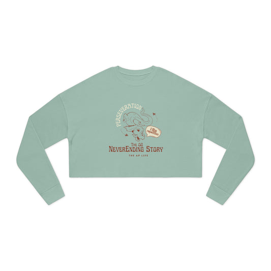 Perseveration - The OG Neverending Story - Women's Cropped Sweatshirt