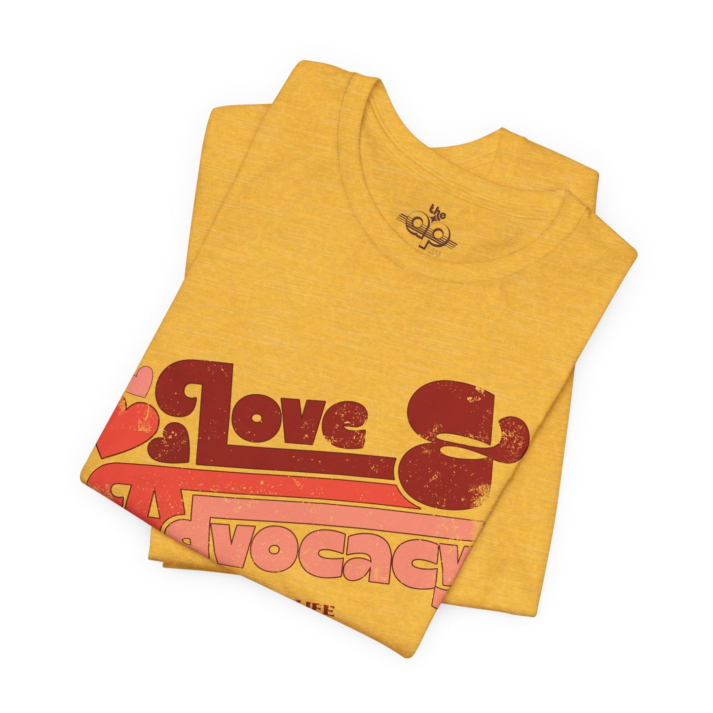 Love & Advocacy - Adult Unisex Jersey Short Sleeve Tee