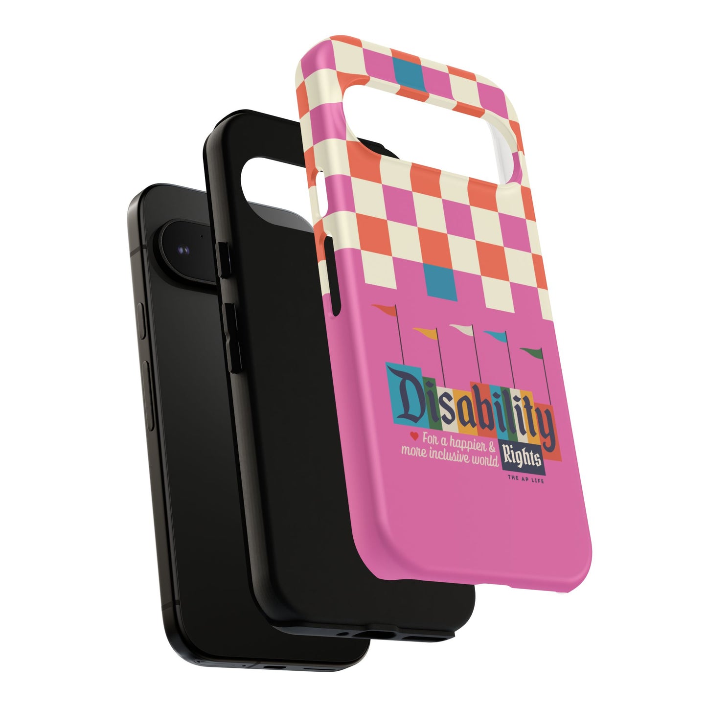 Disability Rights for a Happier & More Inclusive World - Android Phone Case for Google Pixel & Samsung Phones