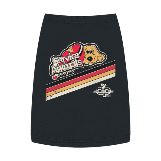 Service Animals Save Lives - Pet Tank Top