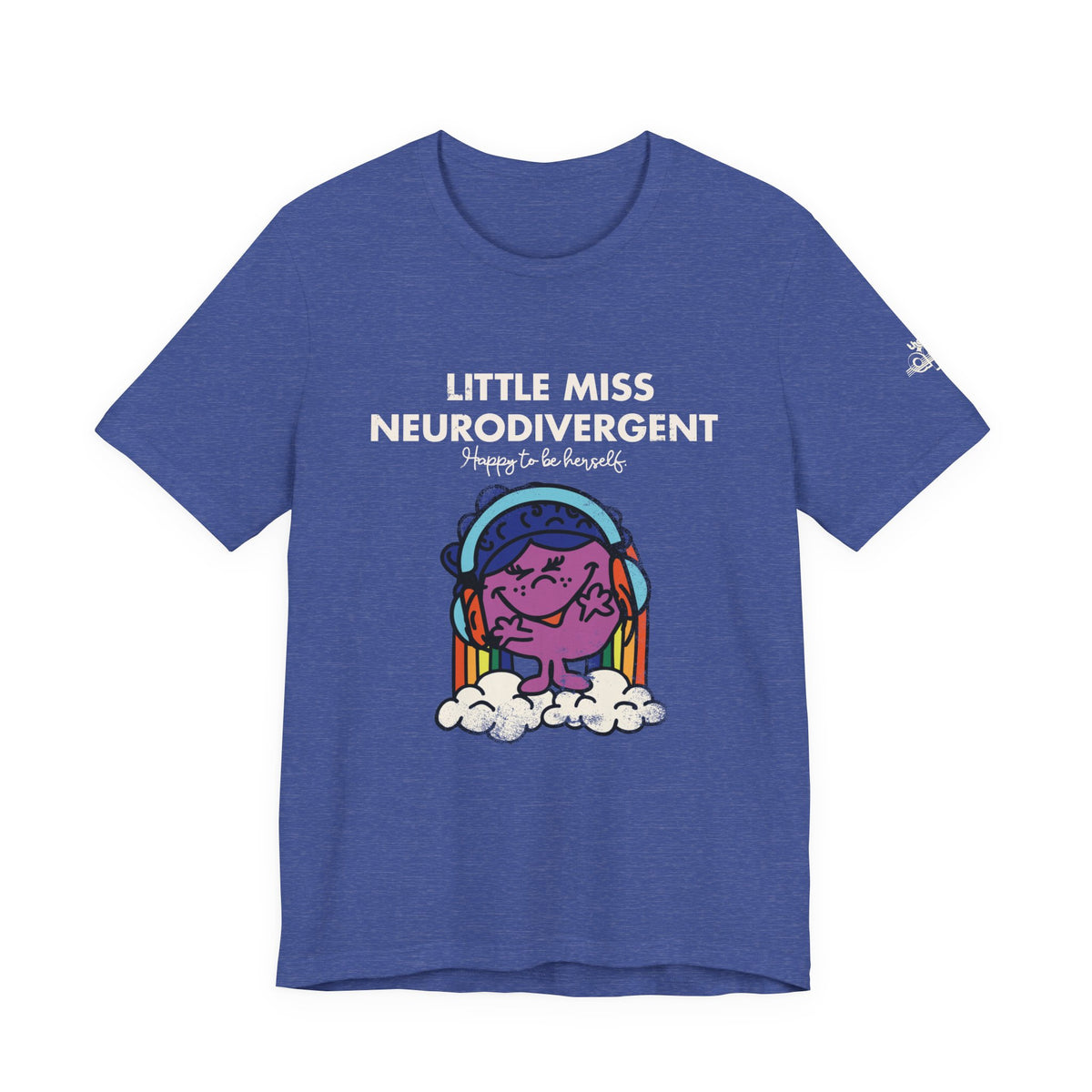 Little Miss Neurodivergent -Adult Unisex Jersey Short Sleeve Tee
