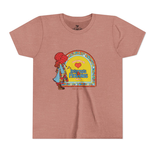 Come Explore My Interests & Hobbies with Me - Youth Unisex Jersey Tee