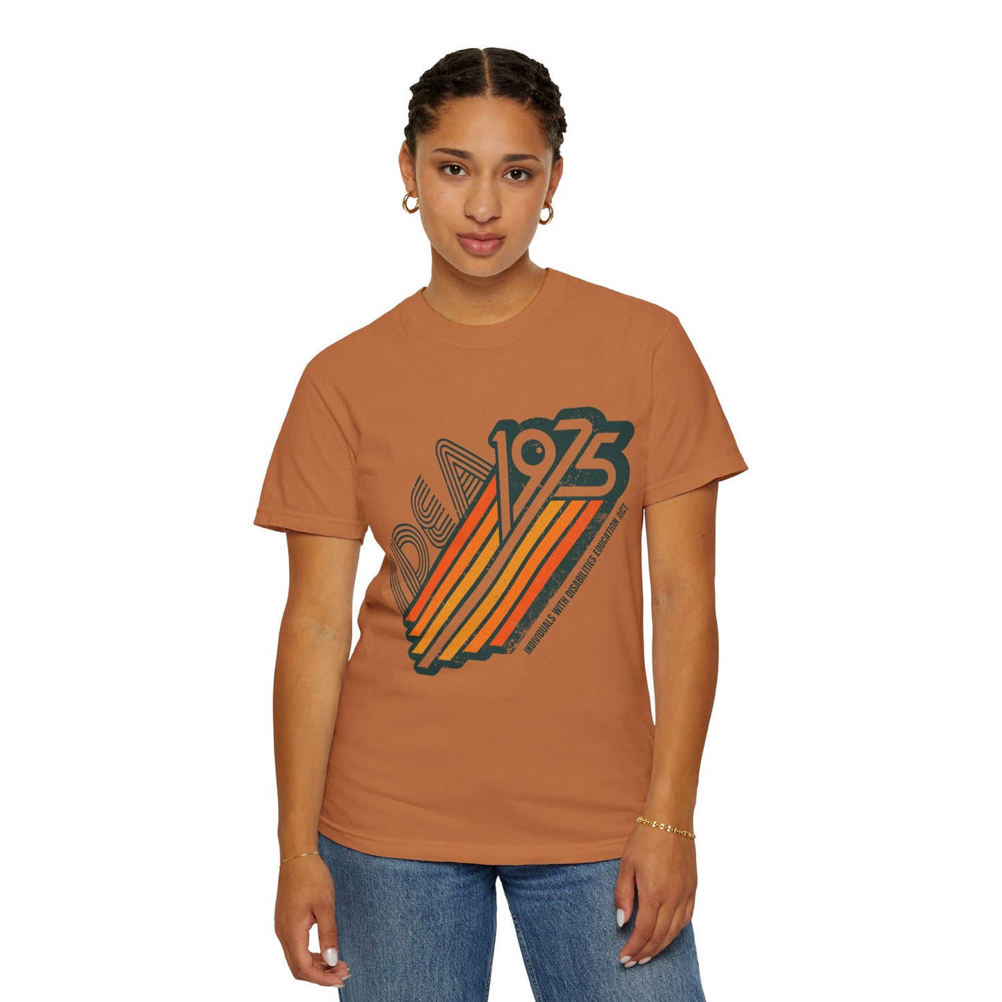 IDEA - 1975 - Individuals with Disabilities Education Act - Unisex Garment-Dyed T-shirt