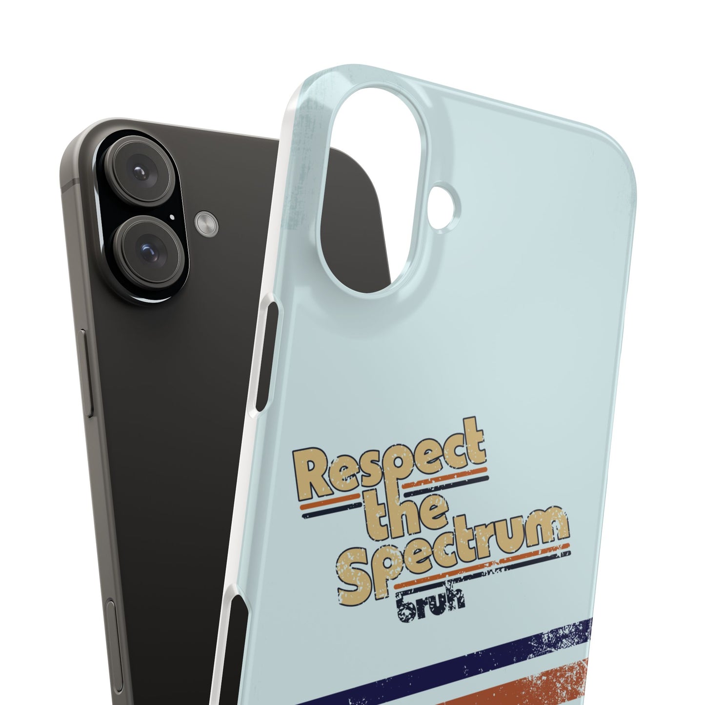 Respect The Spectrum - iPhone Case