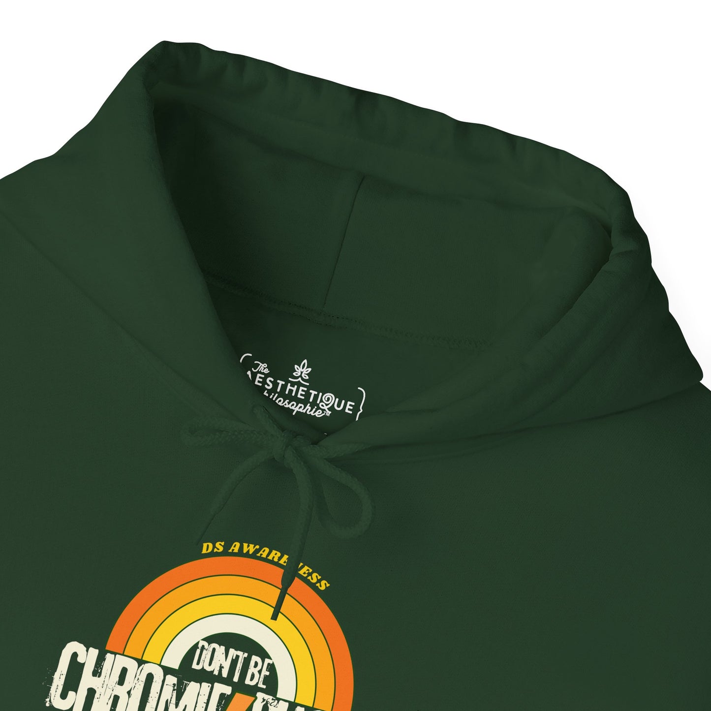 Don't Be Chromie-Phobic, Bruh (Just Include, Dude) DS Awareness - Adult Unisex Hoodie