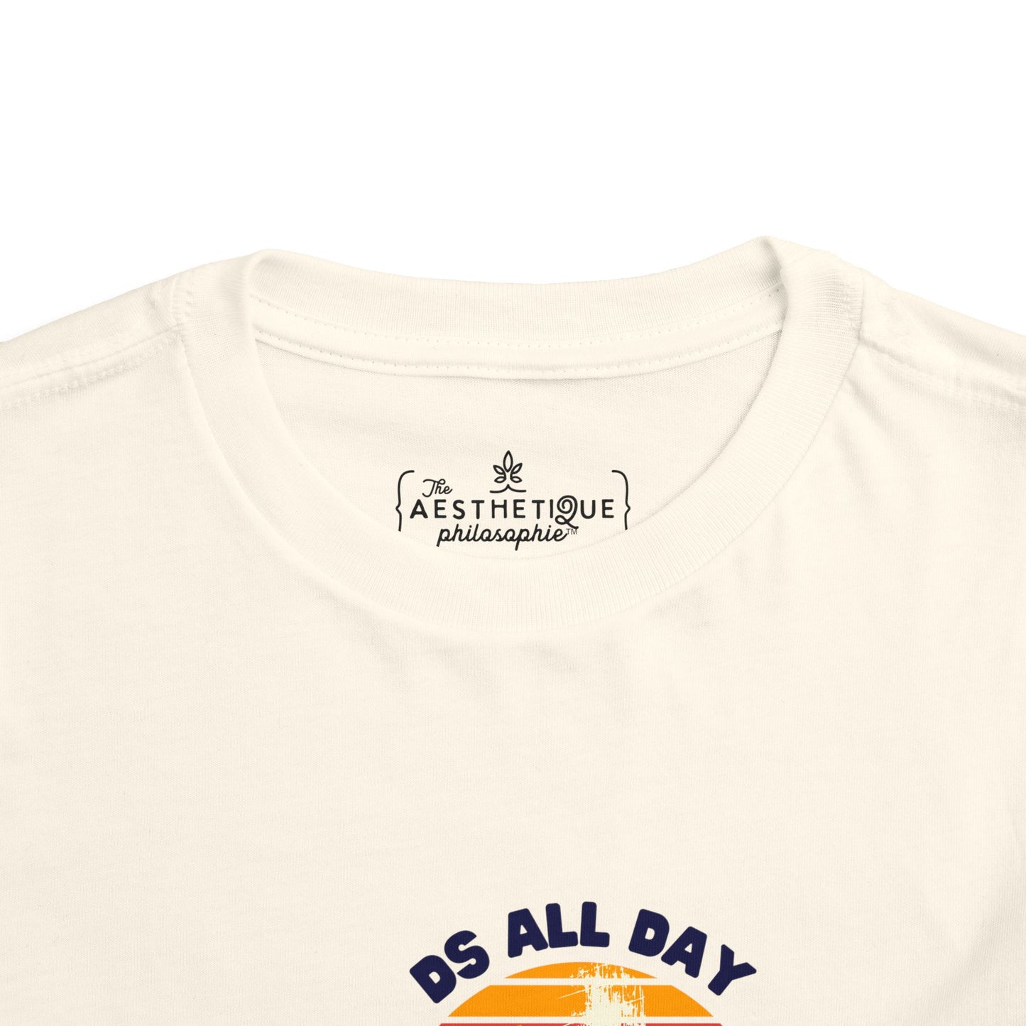 DS All Day (Turn Down For What?) DS Awareness - Toddler Jersey Tee