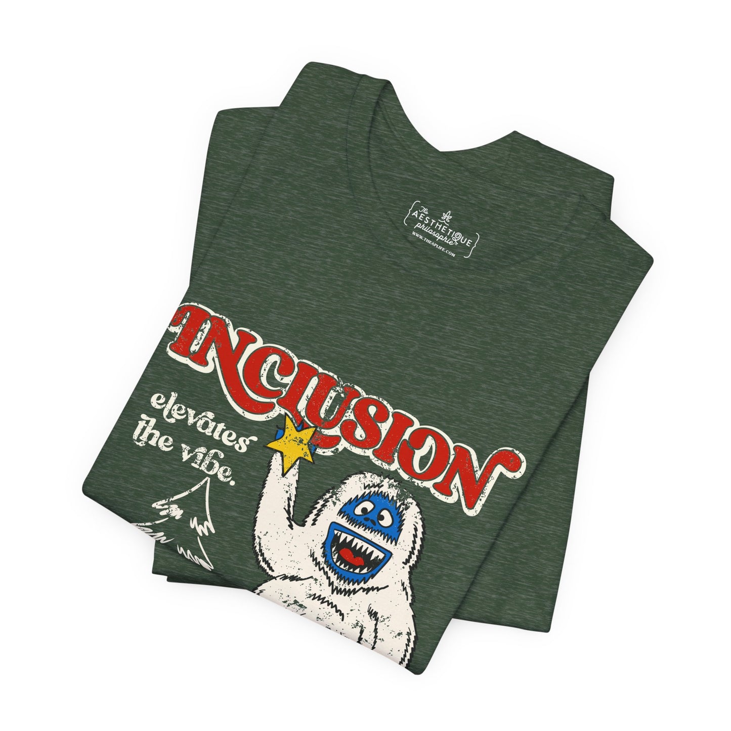 Inclusions Elevates the Vibe - Bumble - Adult Unisex Jersey Tee (Ships Internationally)