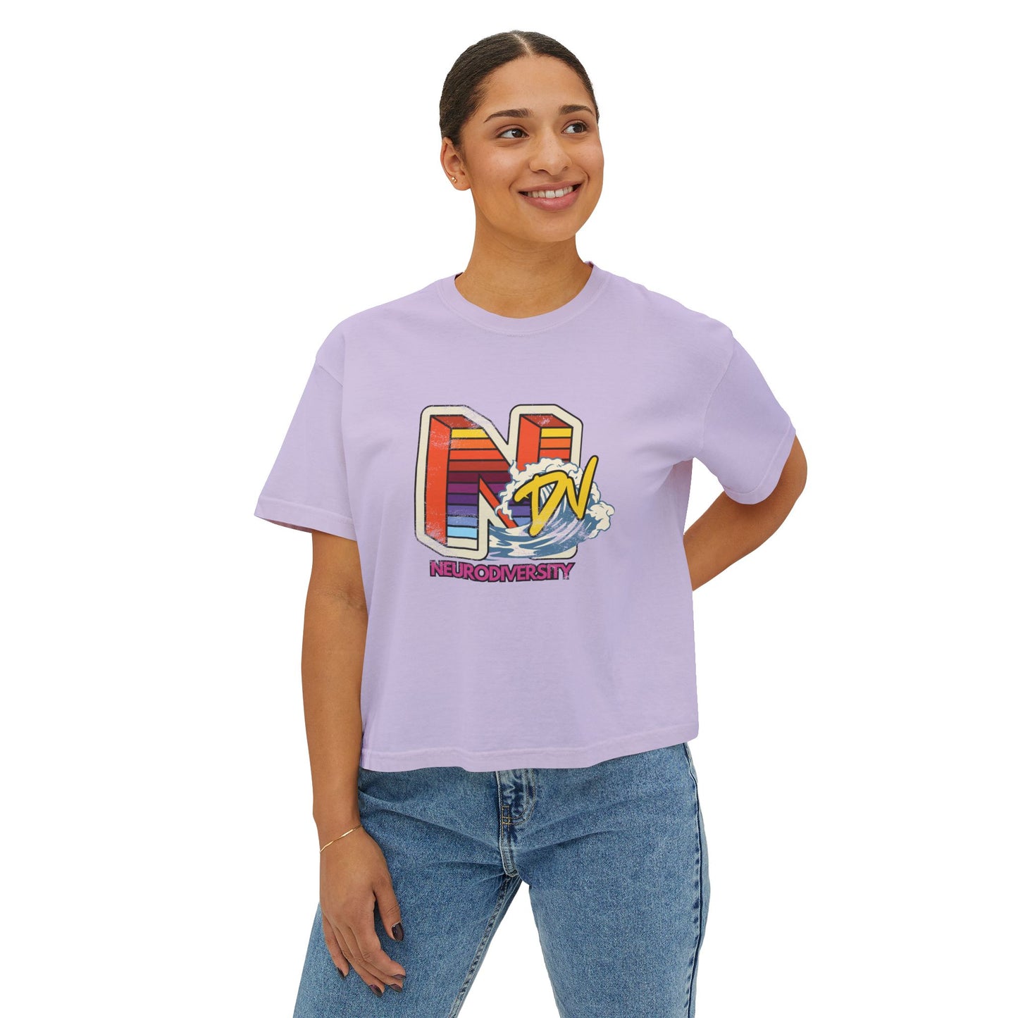 NDV - Neurodiversity - Women's Boxy Tee