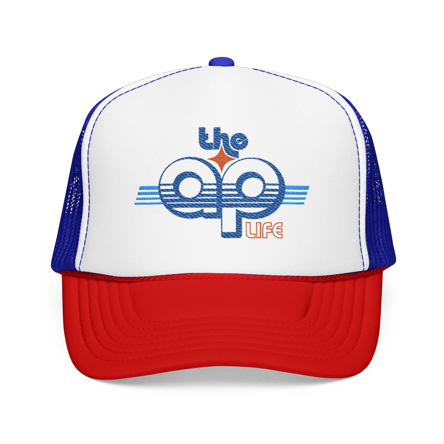 The AP Life - Adult Unisex Foam Trucker Hat (Embroidered)