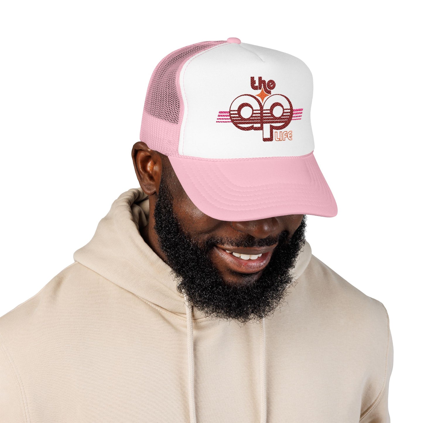 The AP Life - Adult Unisex Foam Trucker Hat (Embroidered)