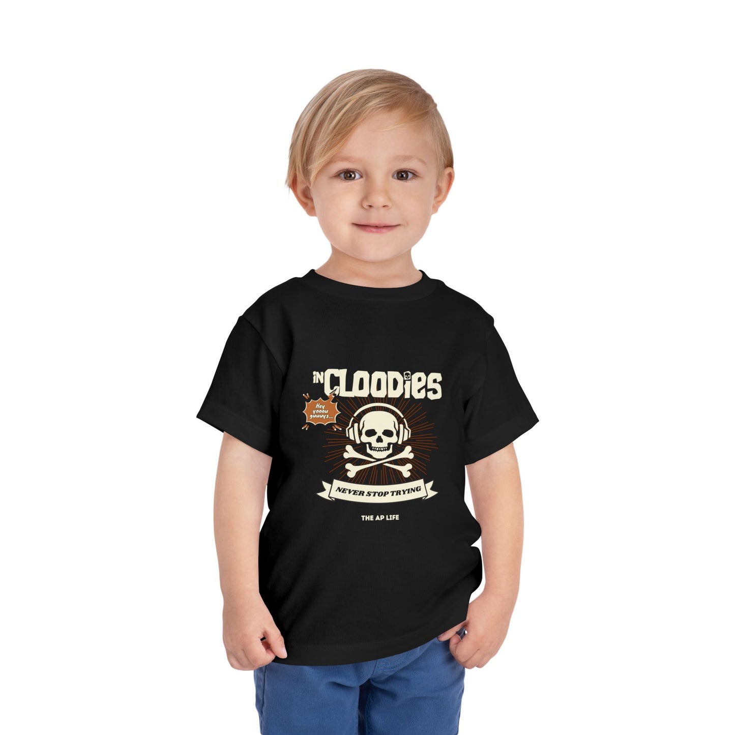 InCloodies Never Stop Trying (to include) - Toddler Short Sleeve Tee